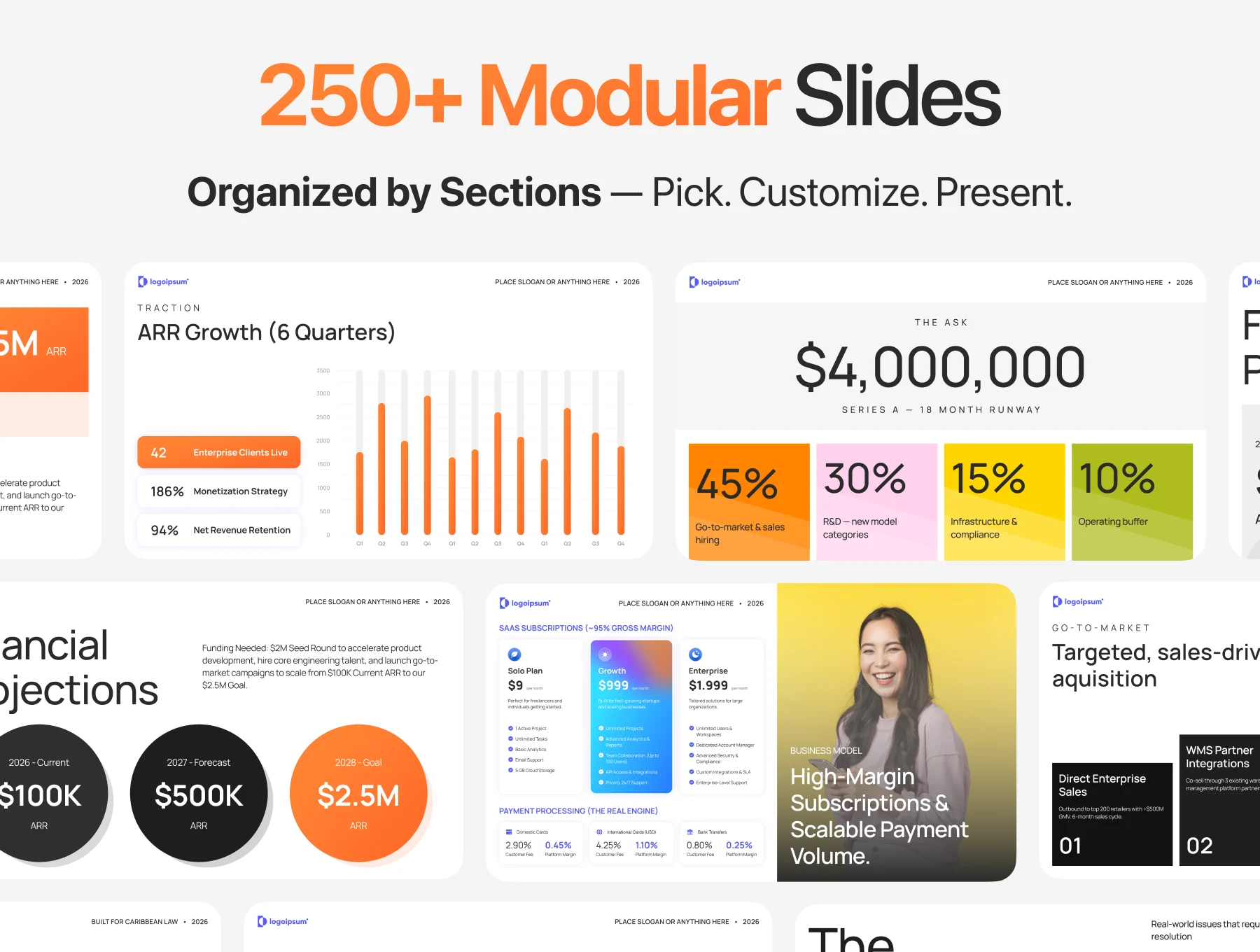 PitchKits — Modular Pitch Deck System for Figma 4