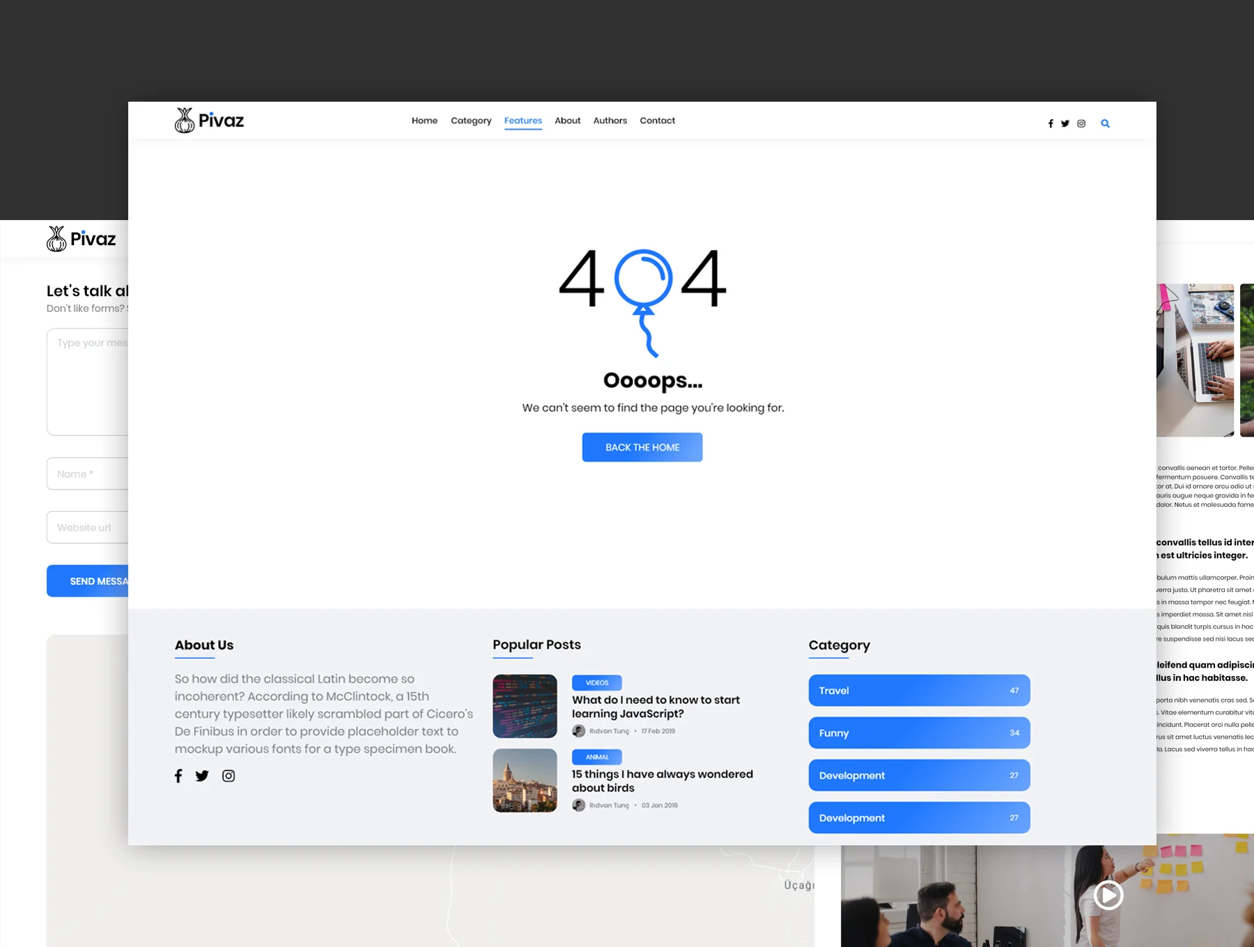 Pivaz Blog XD Template 5