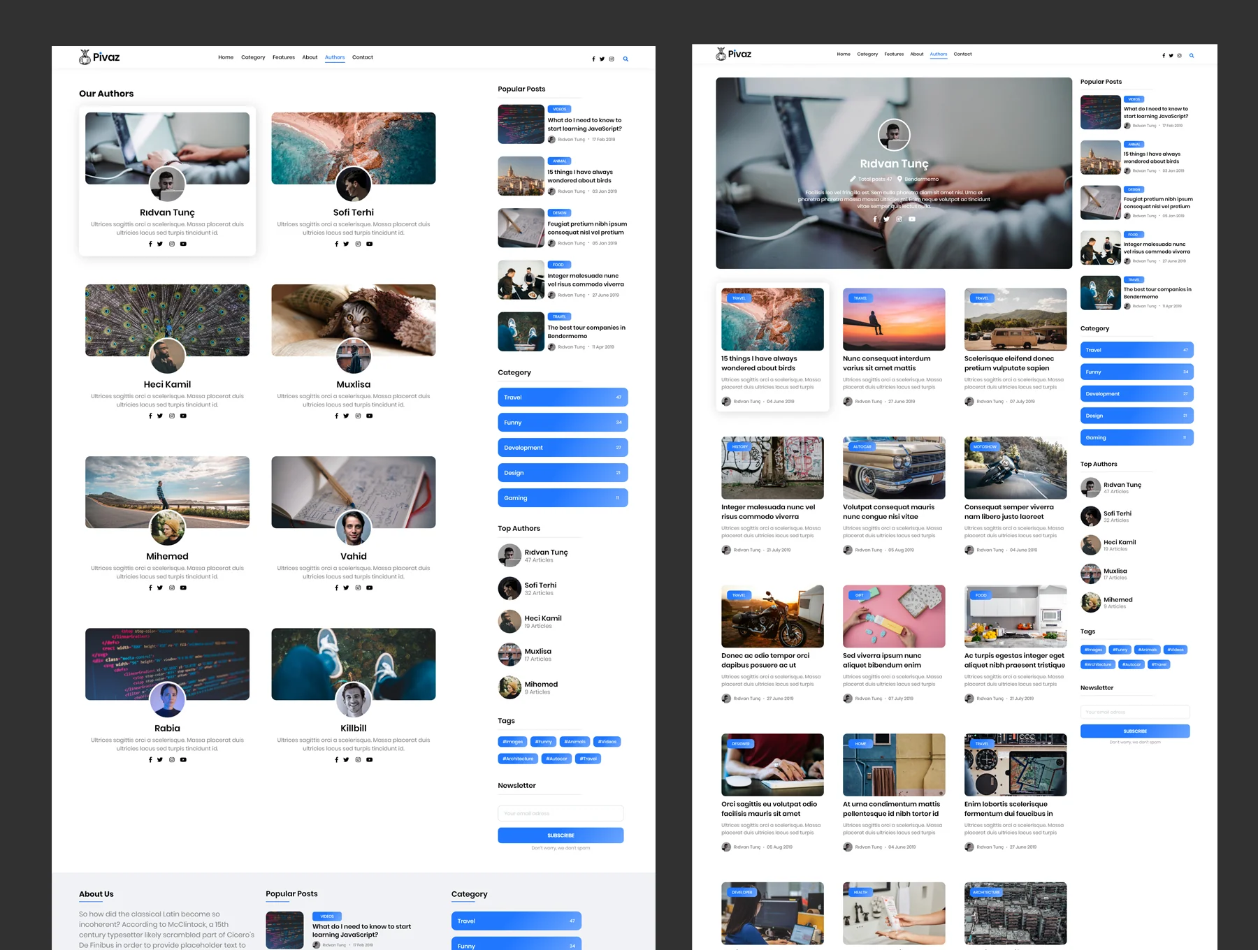 Pivaz Blog XD Template 6