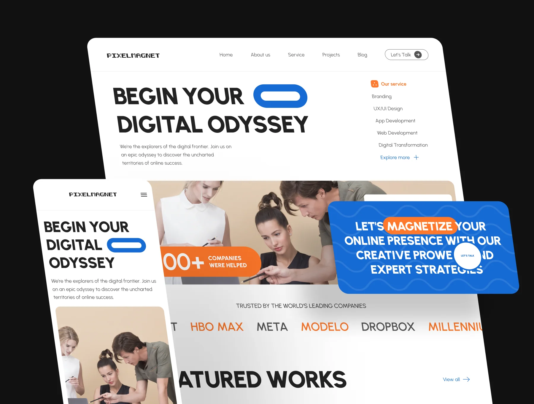 Pixel Magnet Digital Marketing Website 5