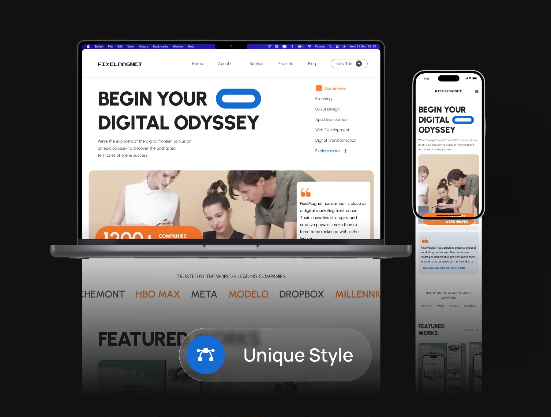 Pixel Magnet Digital Marketing Website 8