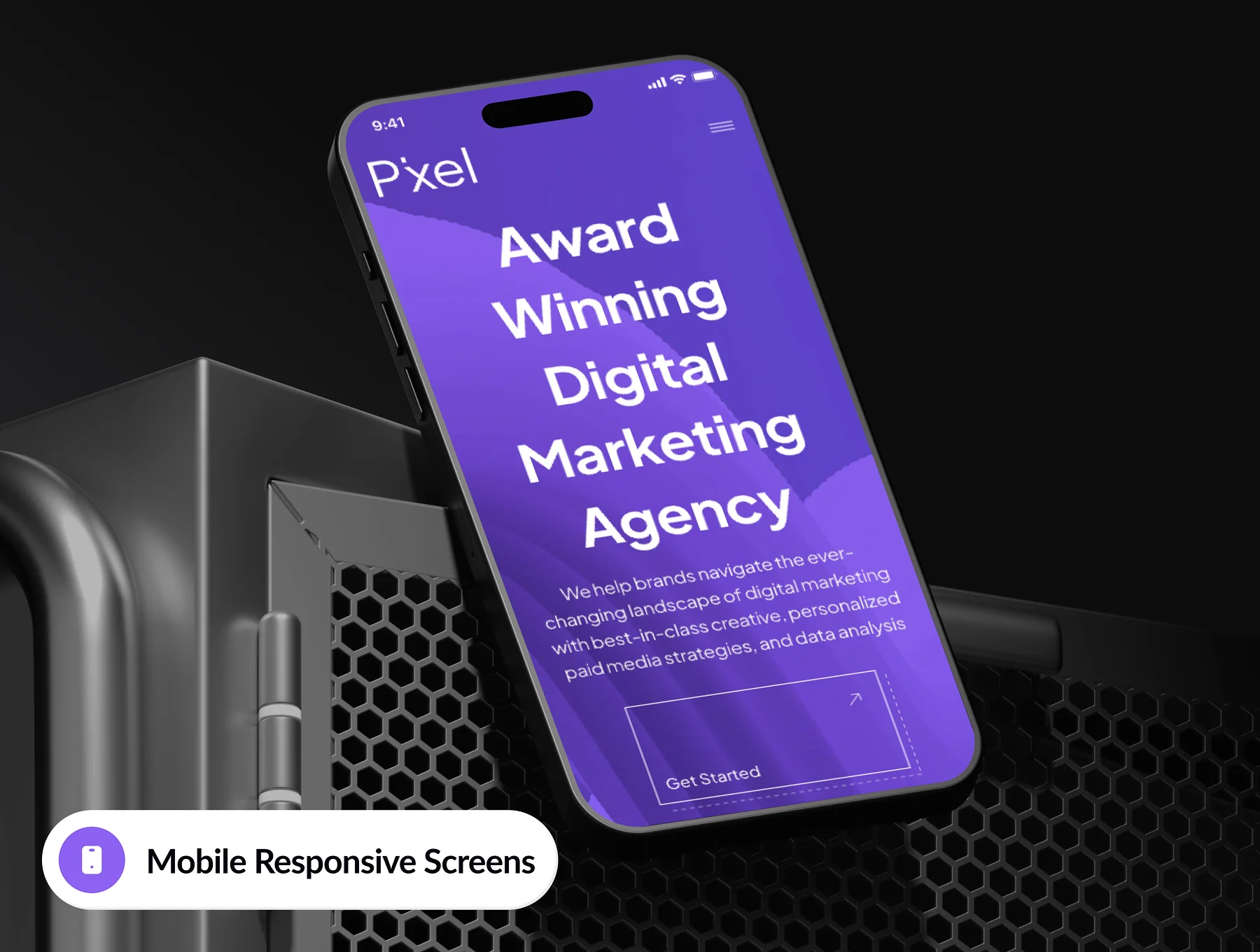 Pixel - Marketing Agency Website Framer Template 8