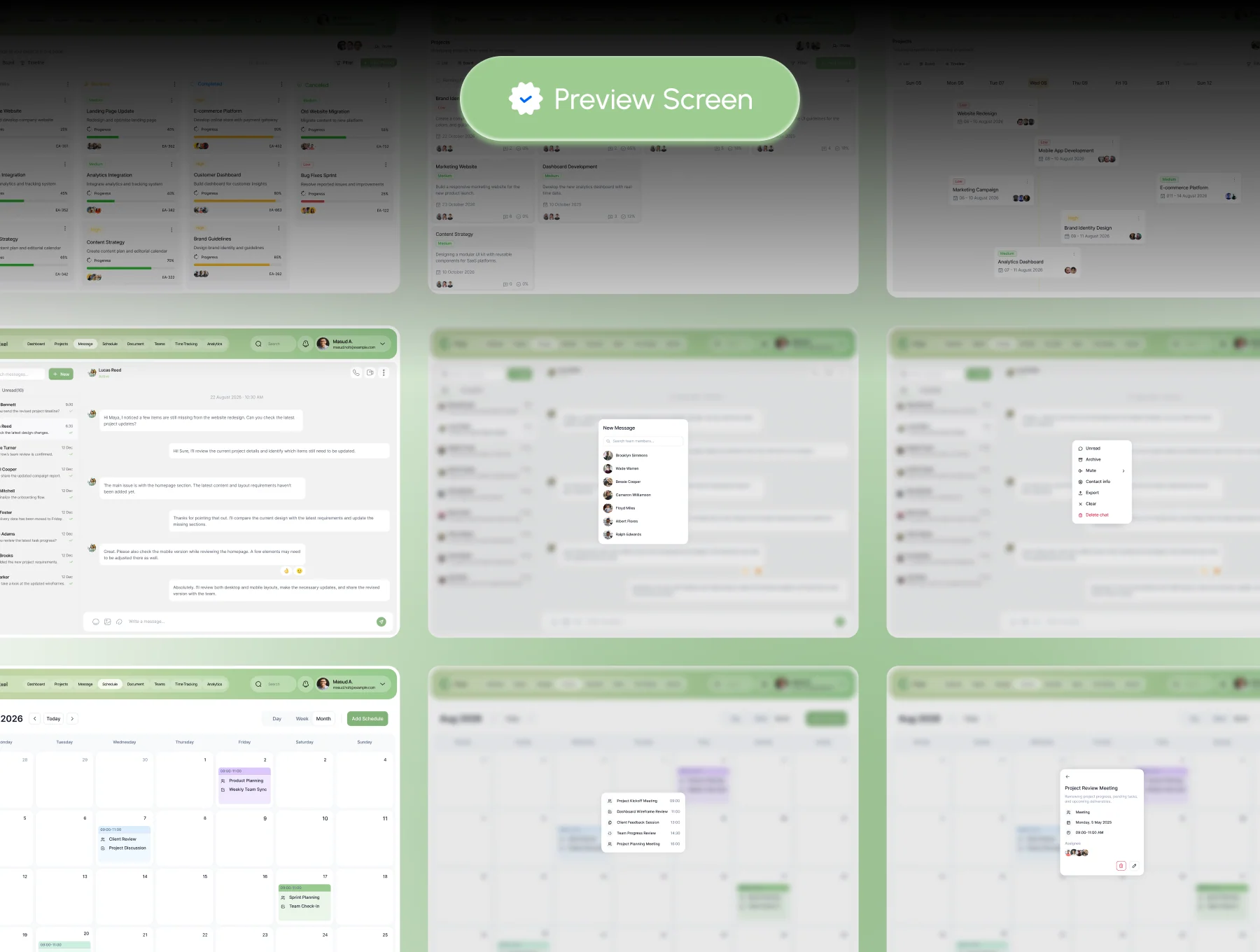 Pixel-Project Management Dashboard Ui Kit 4