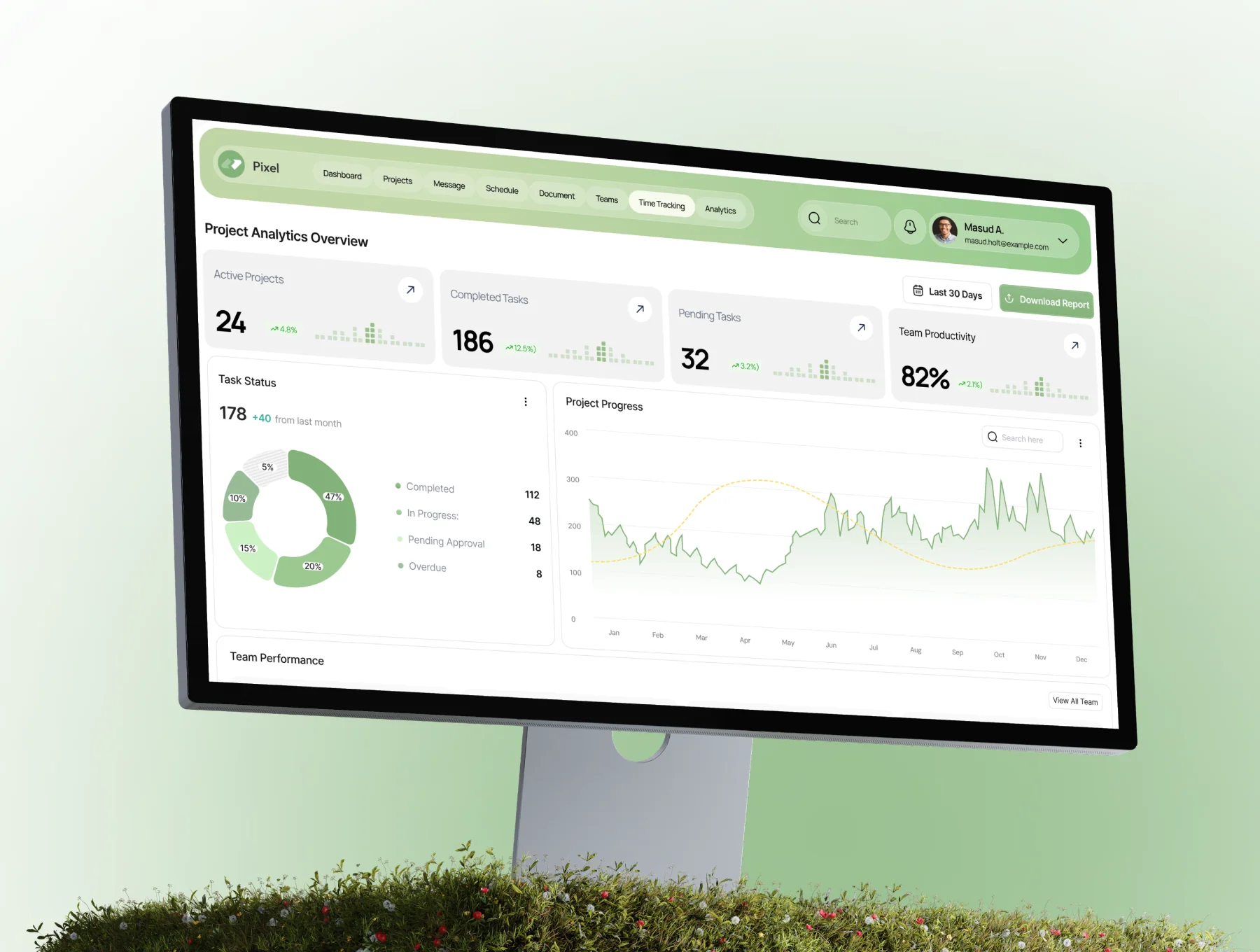Pixel-Project Management Dashboard Ui Kit 5