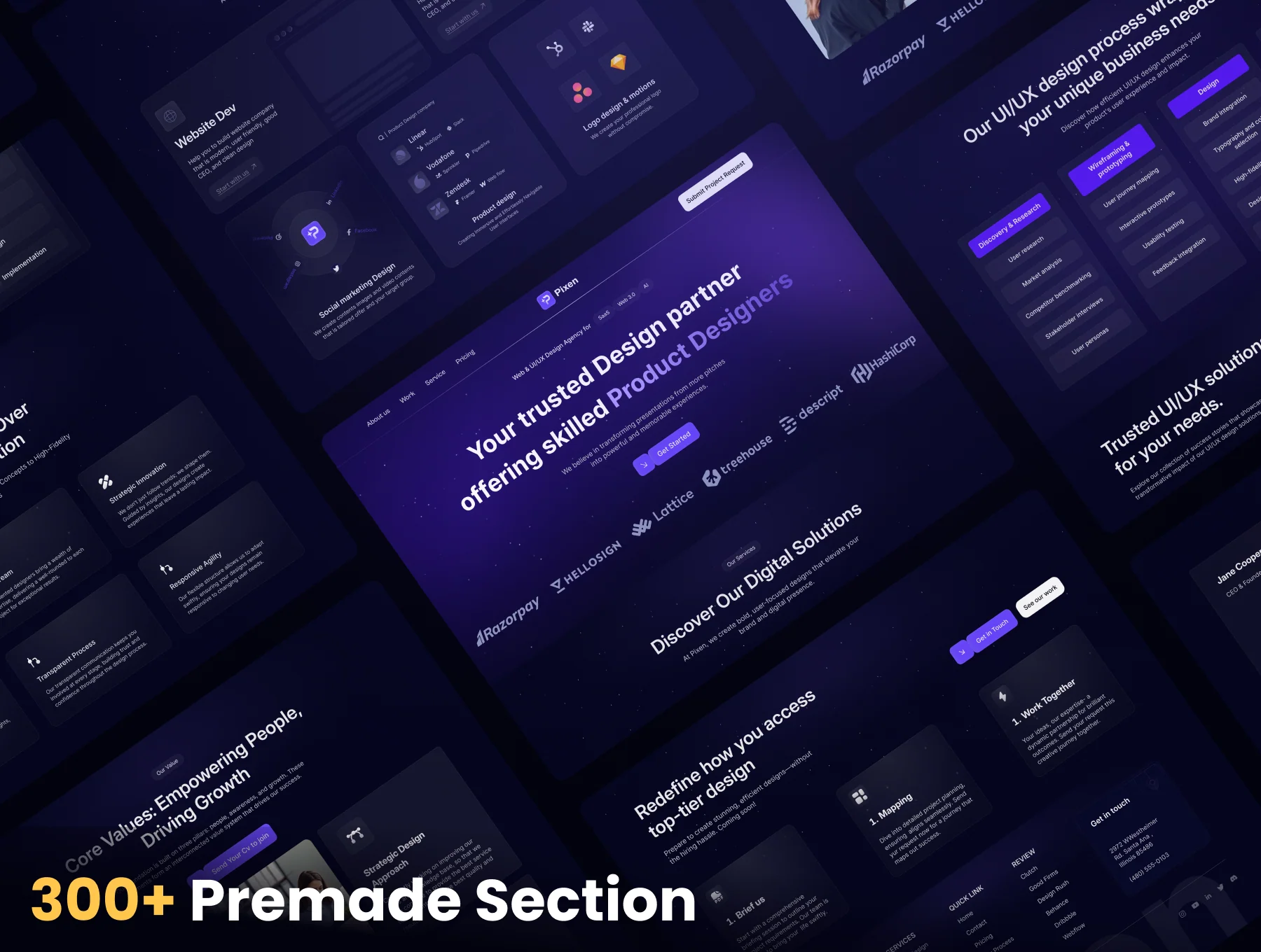 Pixen - Digital Agency Website Template 5
