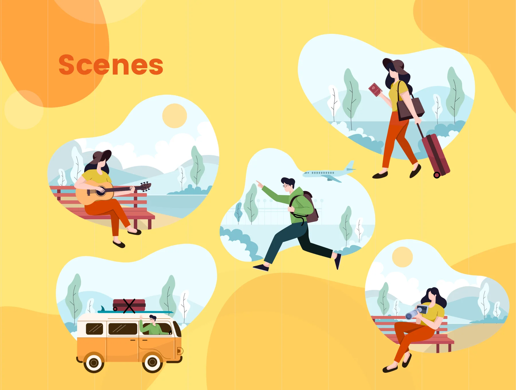 Pixnix - Travel illustration 3
