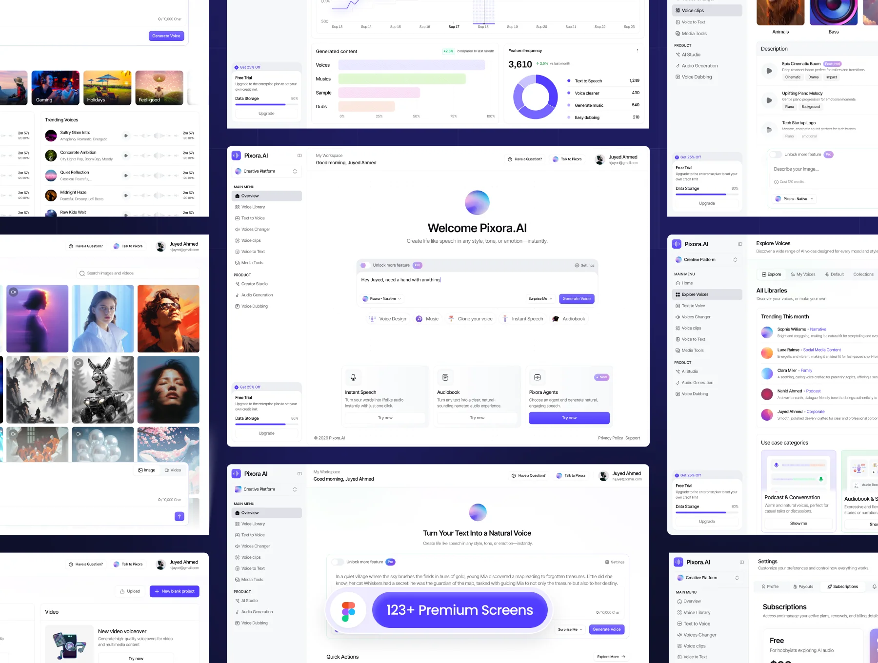 Pixora – AI-Voice Intelligent UI Kit for Voice Agents 3