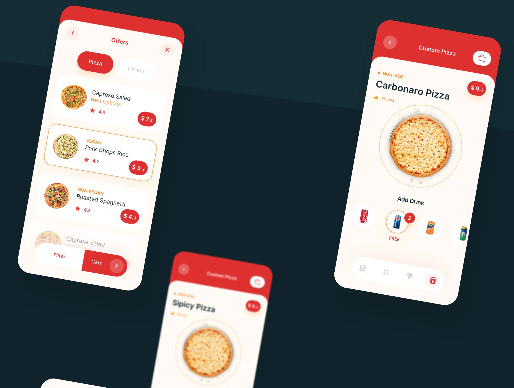 PIZZA App UI Kit 6