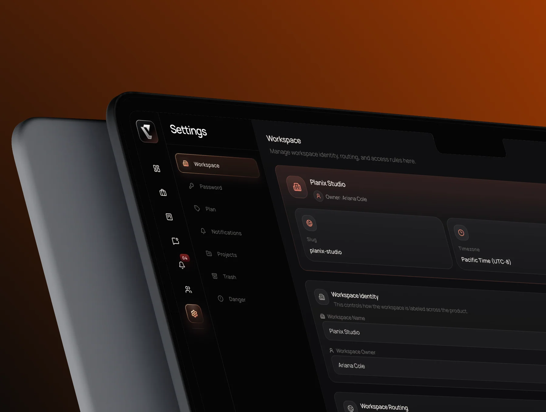 Planix: SaaS Project Management Dashboard 5