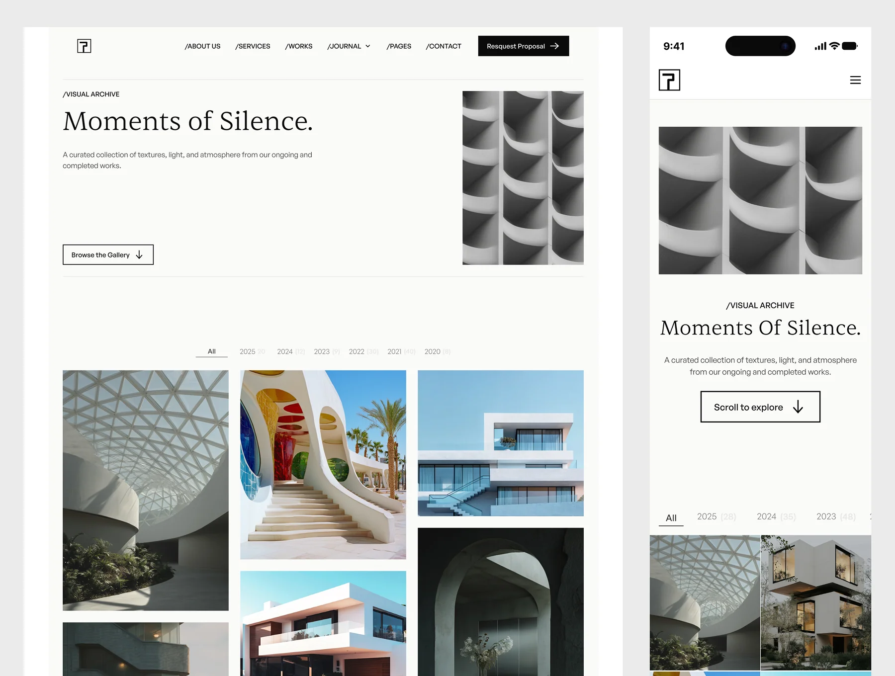 Planora - Architecture Landing Page 3