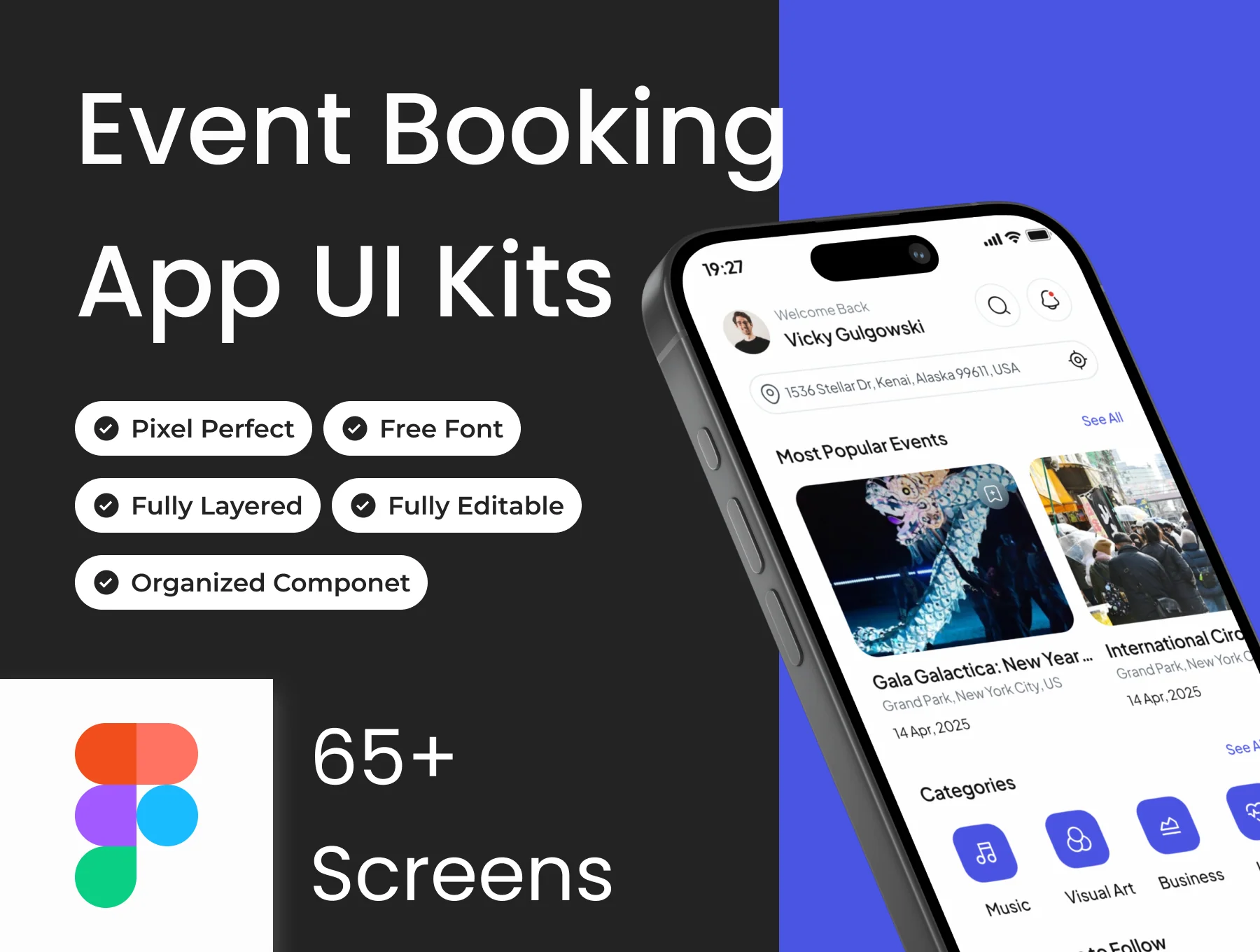 Planora - Event Booking App Ui Kits