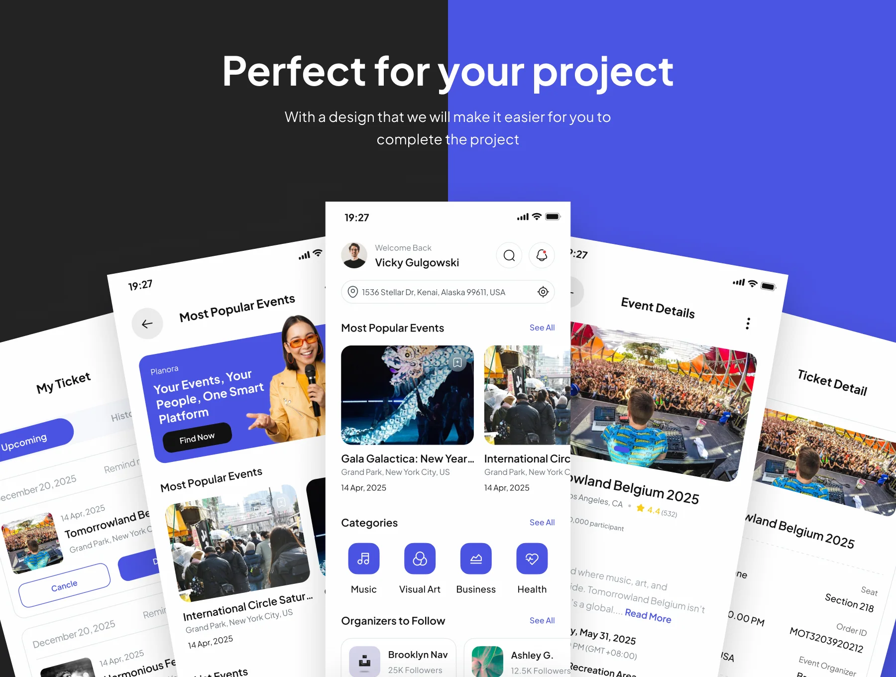 Planora - Event Booking App Ui Kits 4
