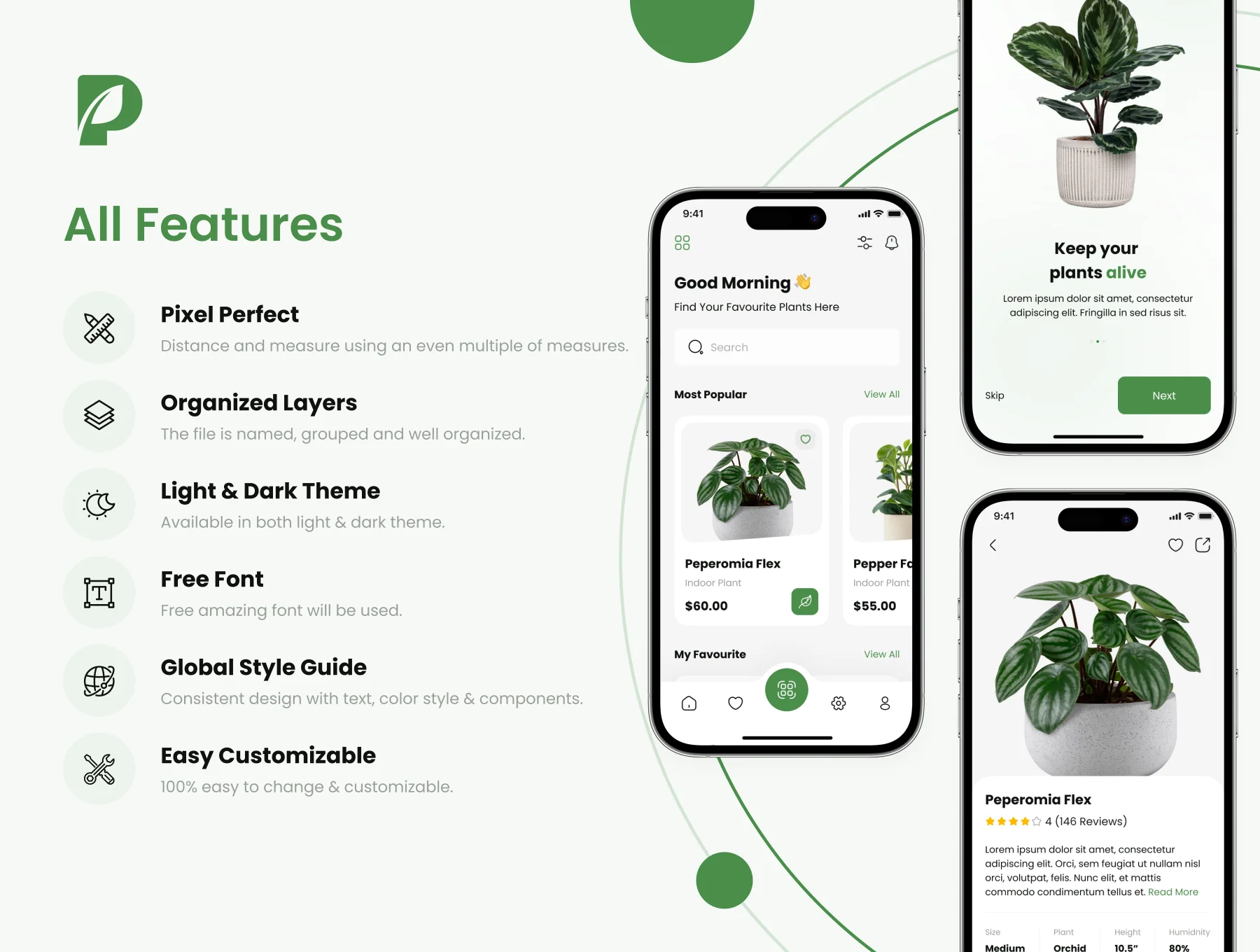 Plant Shop App UI Kit 2