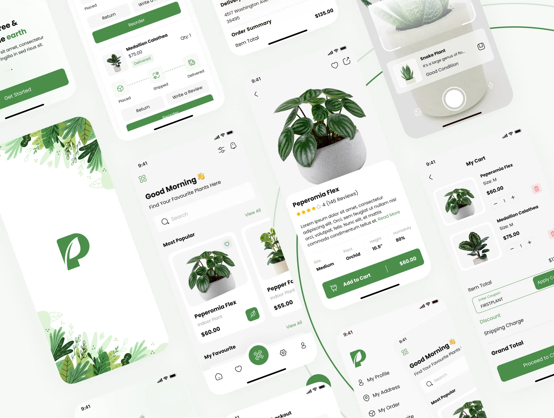Plant Shop App UI Kit 5