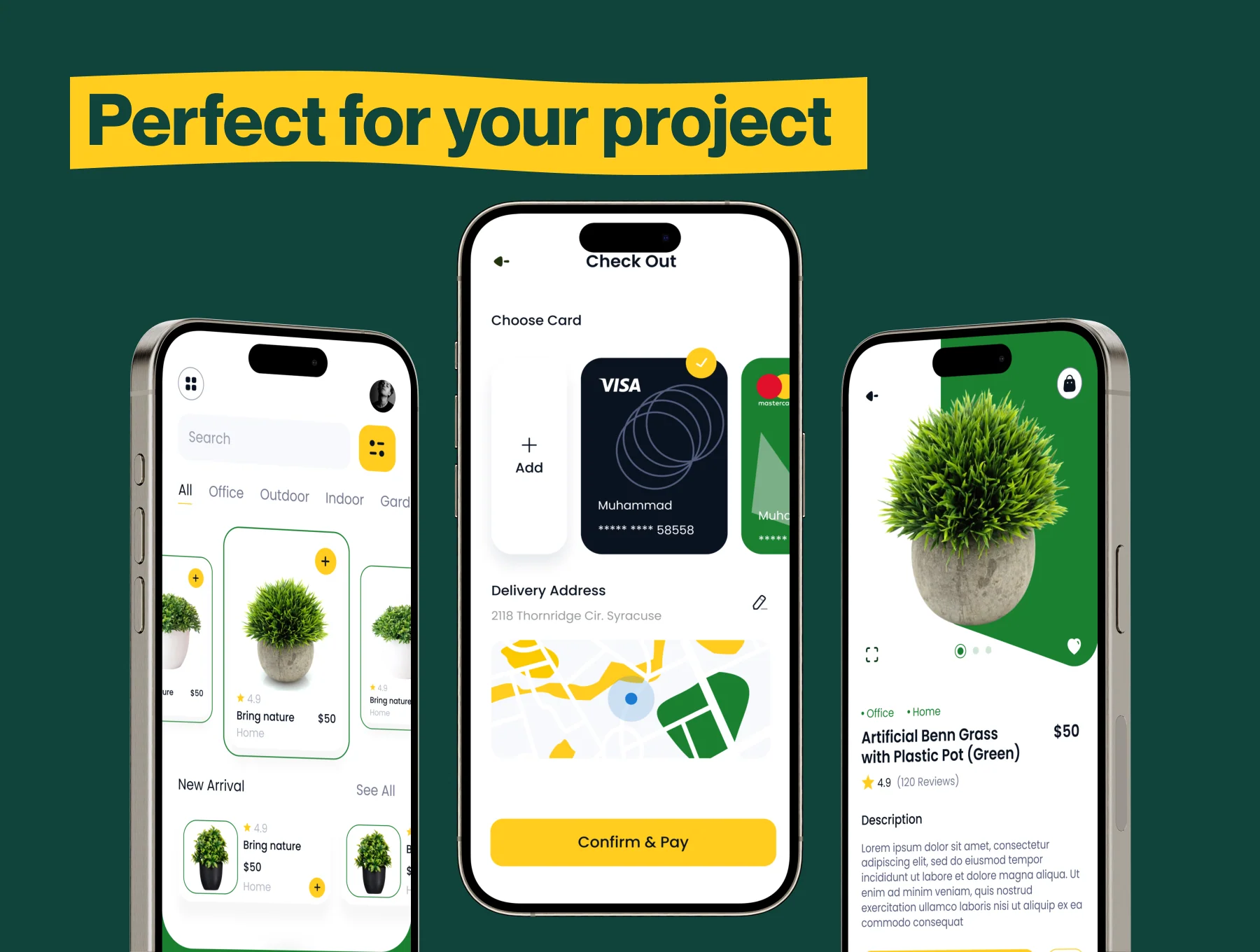 Planter Shop Mobile App Design 4