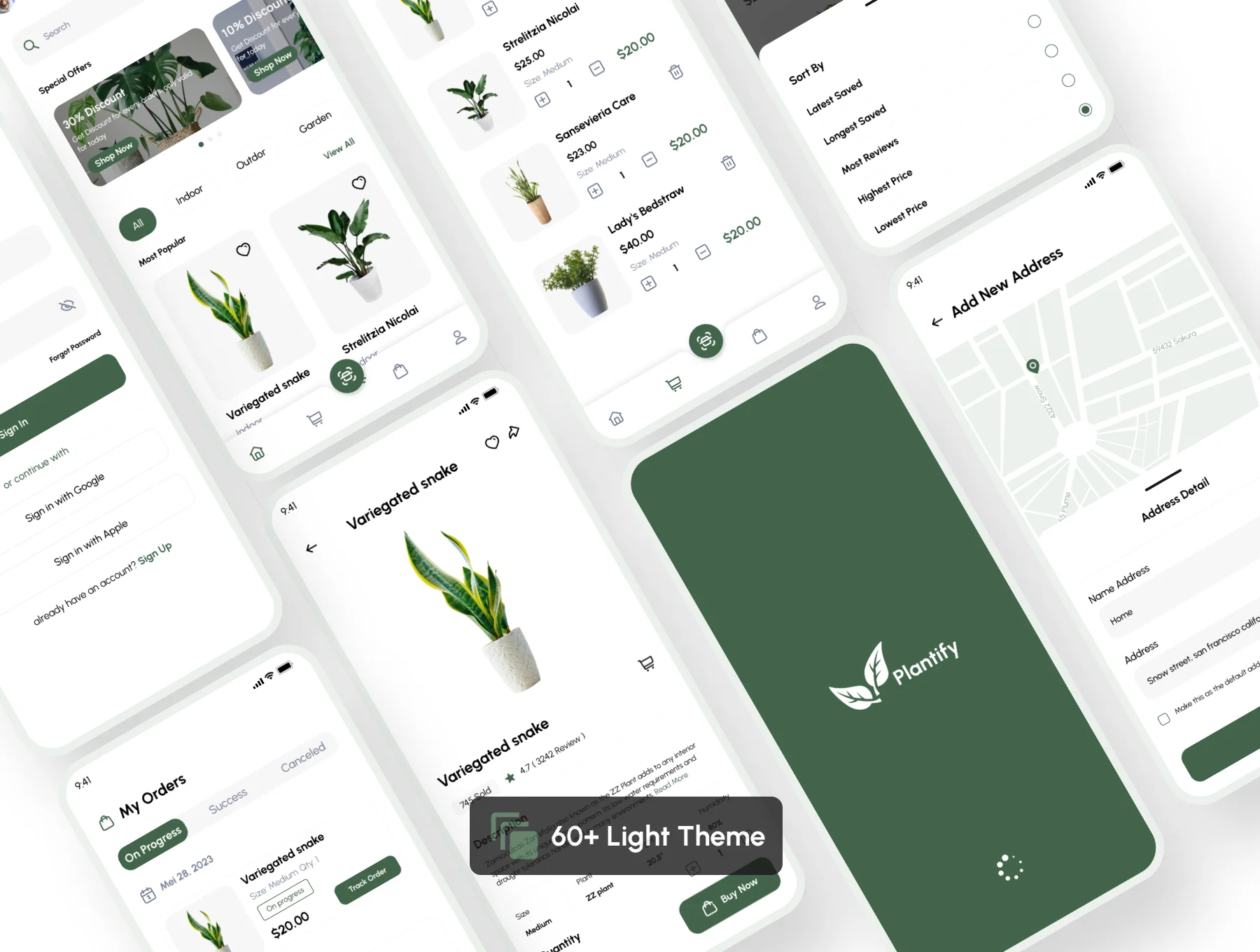 Plantify - Plant Store Mobile App UI Kit 5