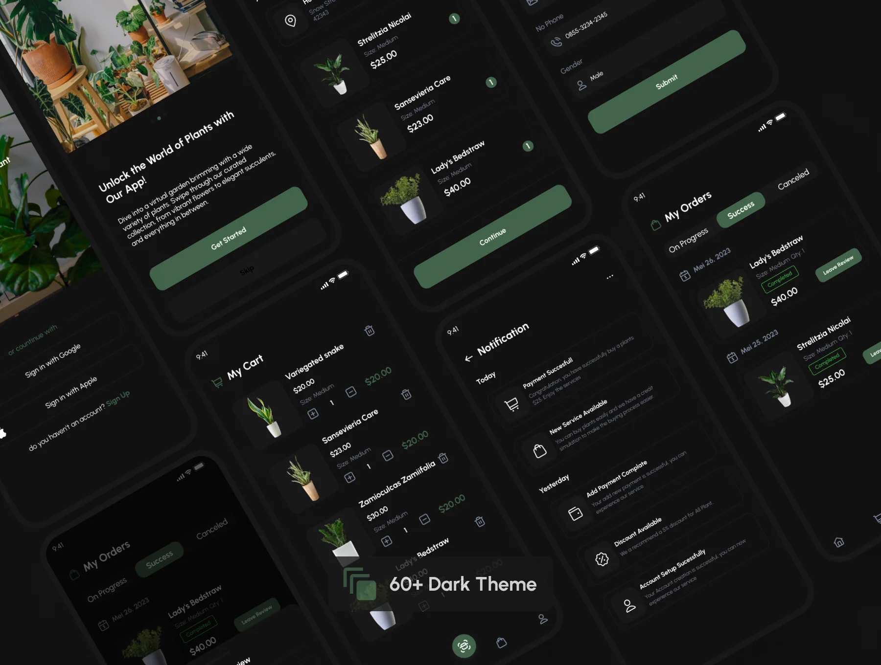 Plantify - Plant Store Mobile App UI Kit 8