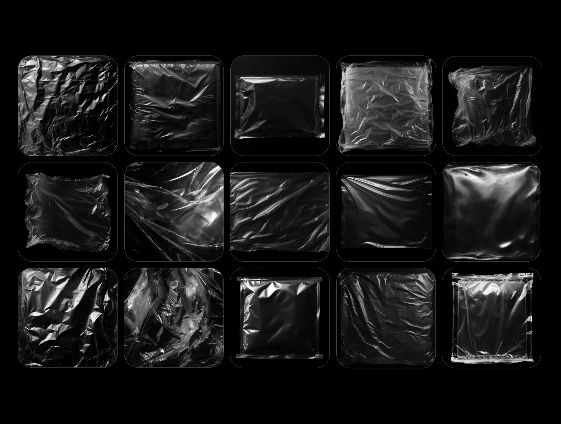 Plastic Wrap Overlay Textures 3