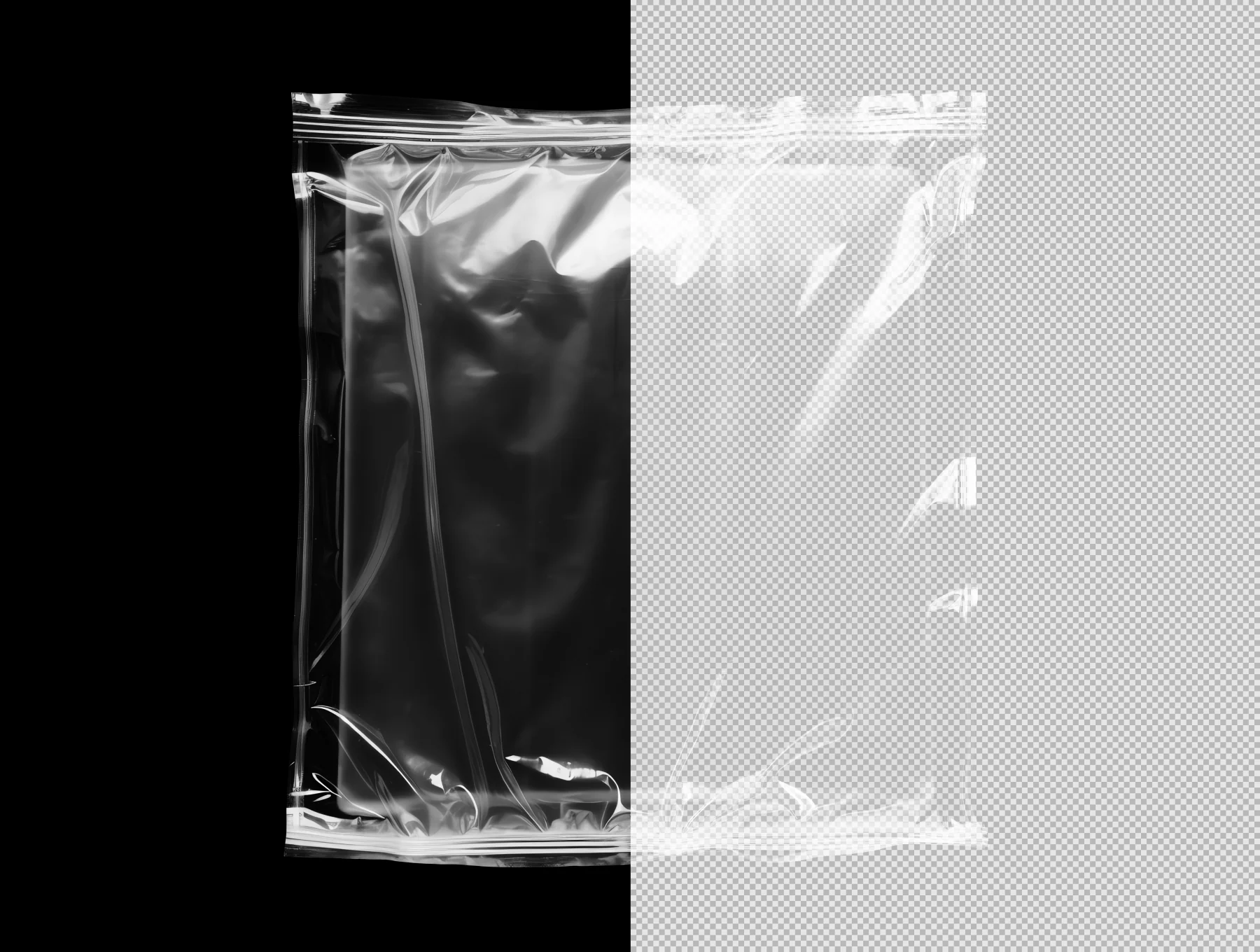 Plastic Wrap Overlay Textures 7