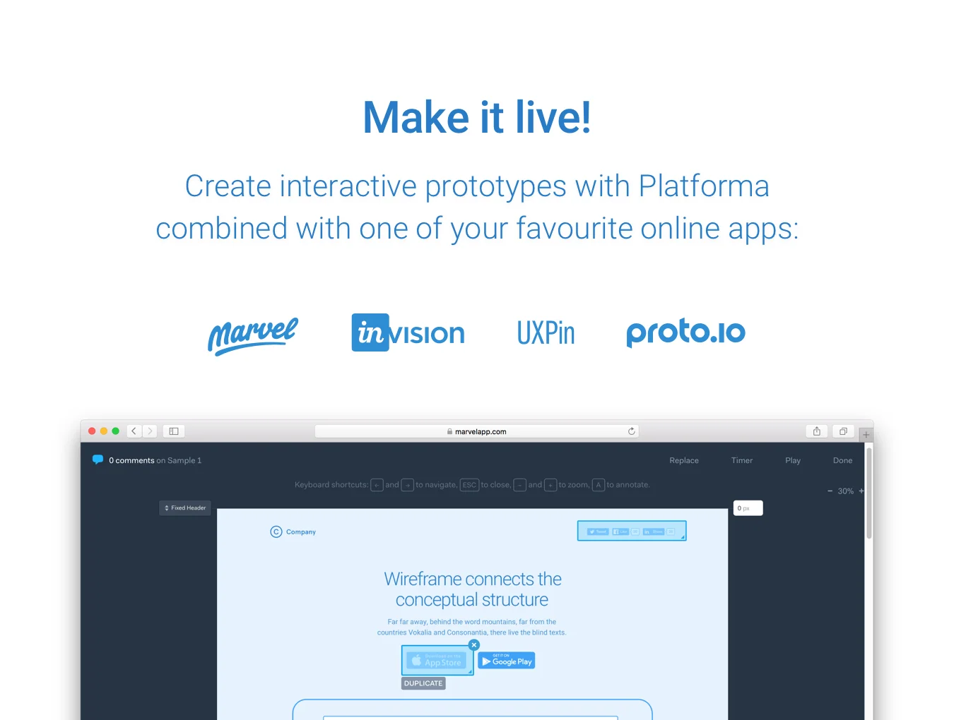 Platforma for Web 8
