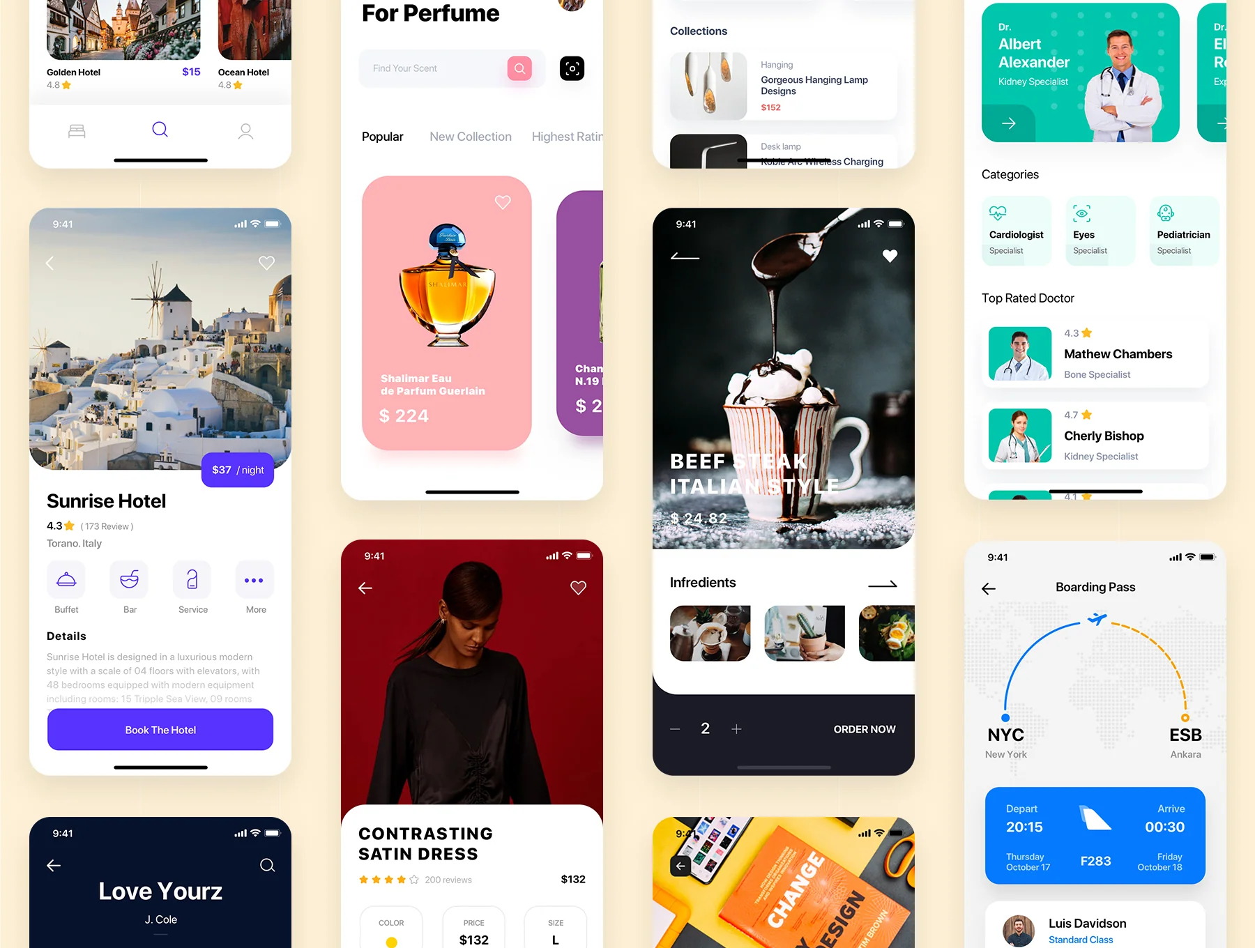 Platin mobile UI Kit 3