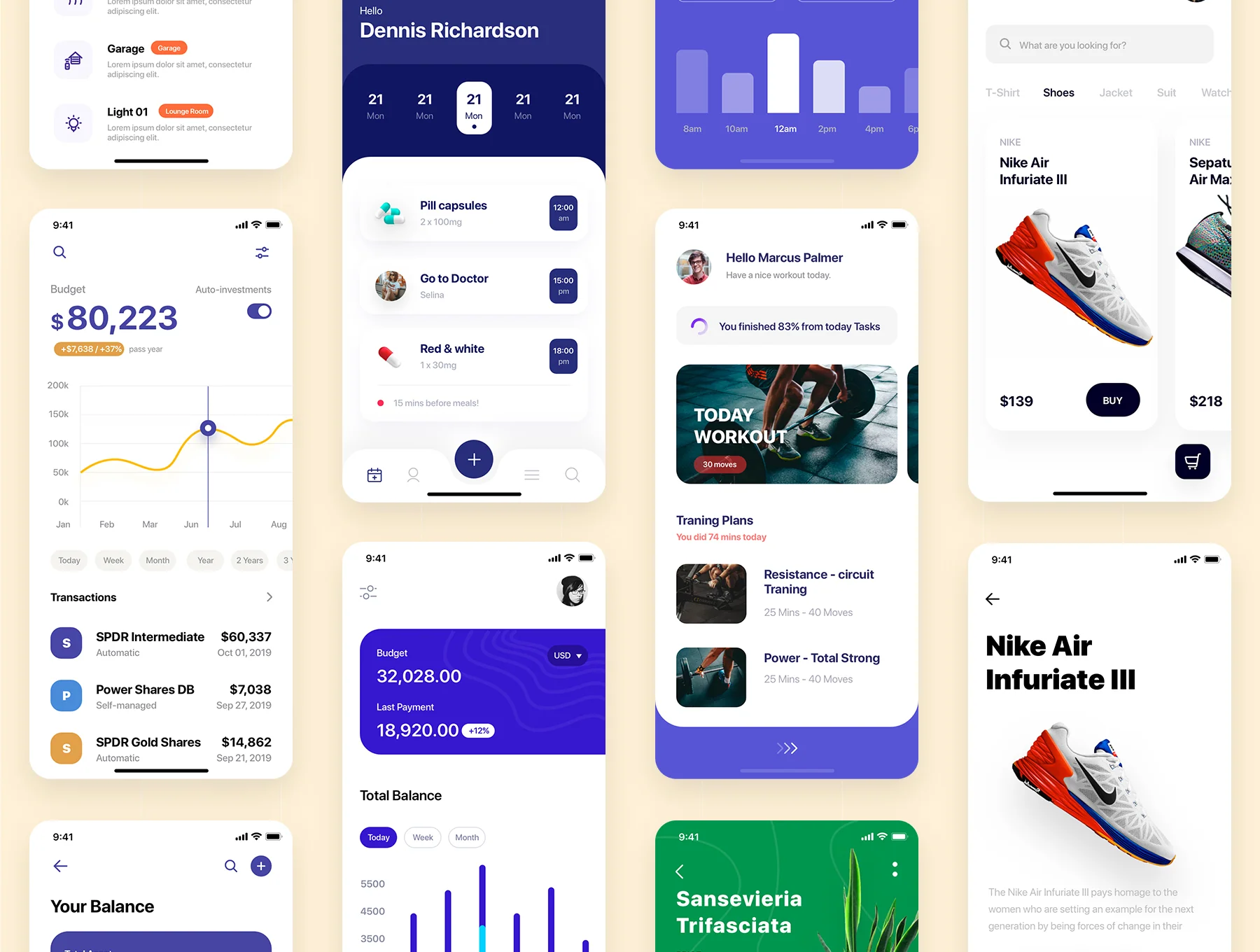 Platin mobile UI Kit 4