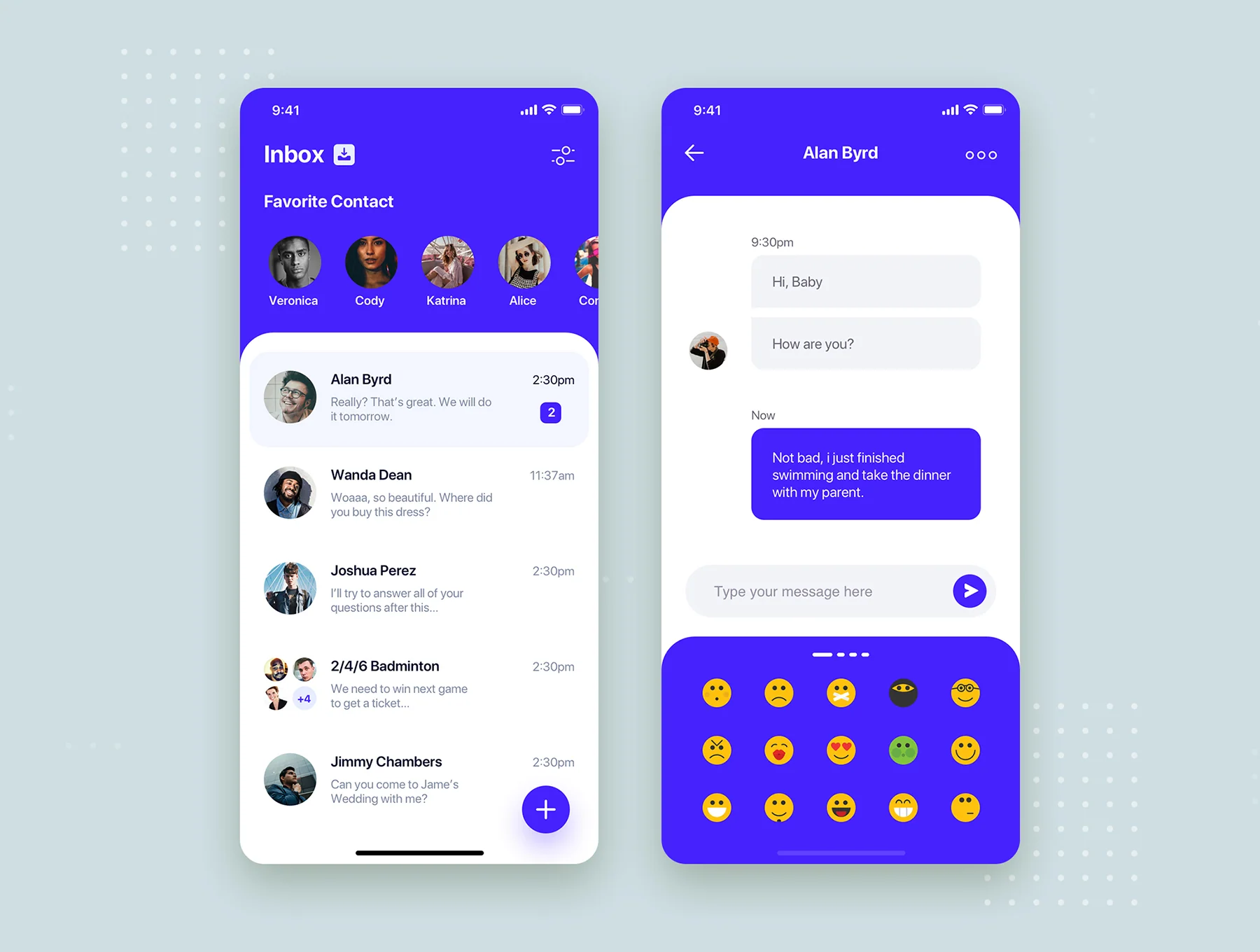 Platin mobile UI Kit 5