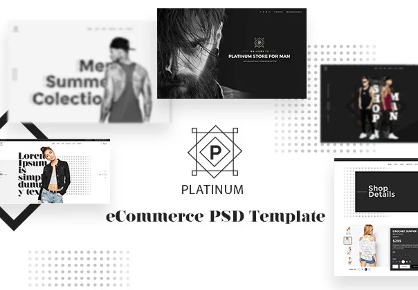 Platinum PSD Template