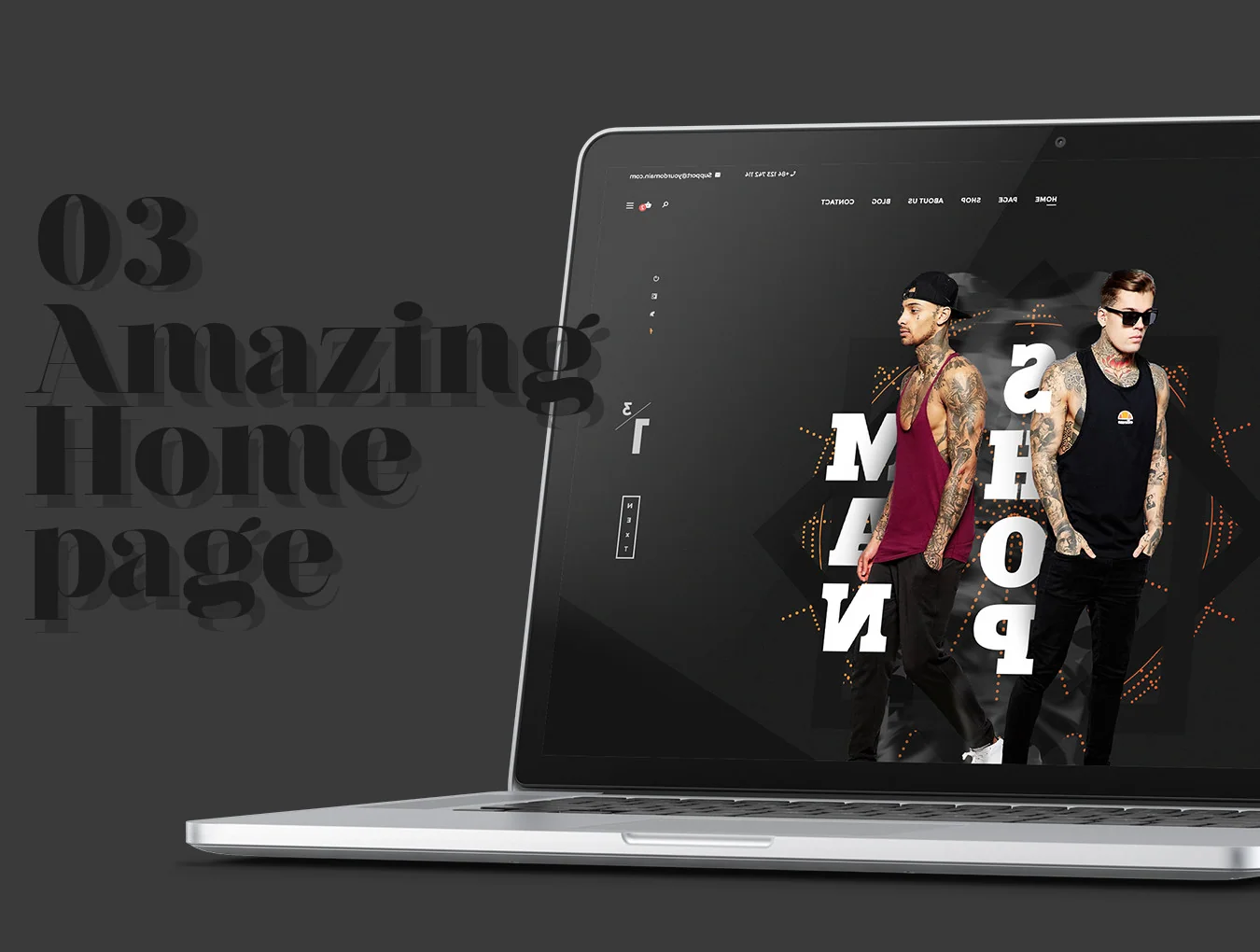 Platinum PSD Template 3