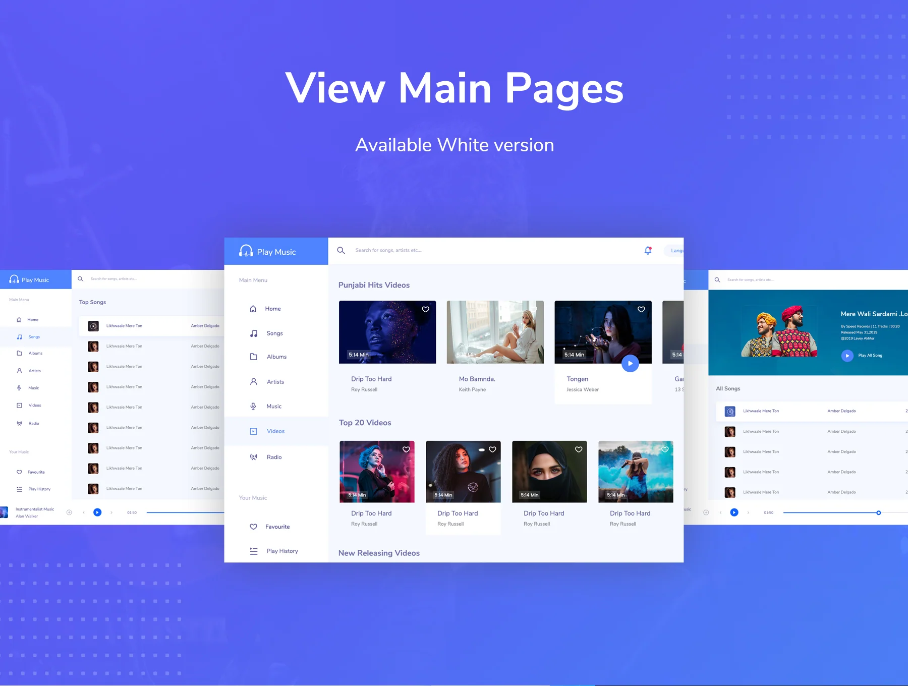 Play Music web Ui ket 3