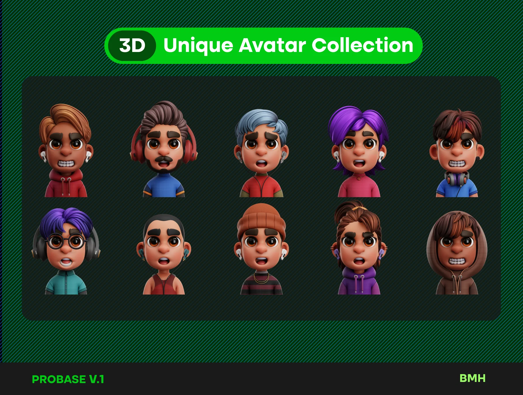 Player Gim 3D Avatar Illustration 5