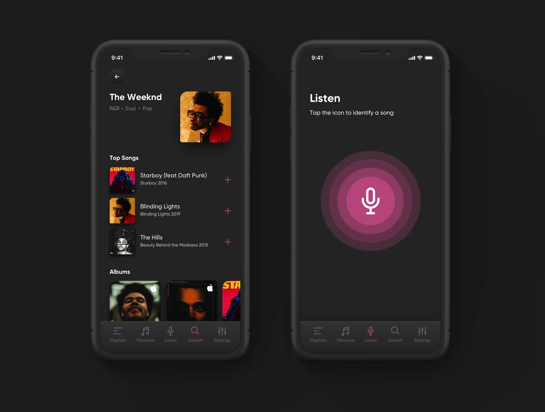 Playlist Music UI Kit 5