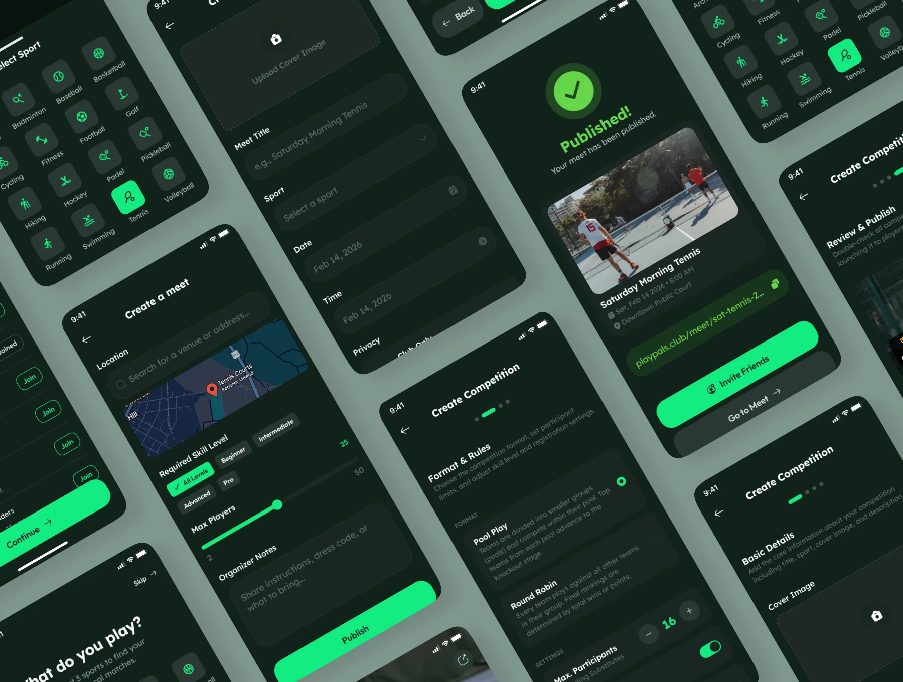 PlayPals - Social Sports & Club Management UI Kit 8