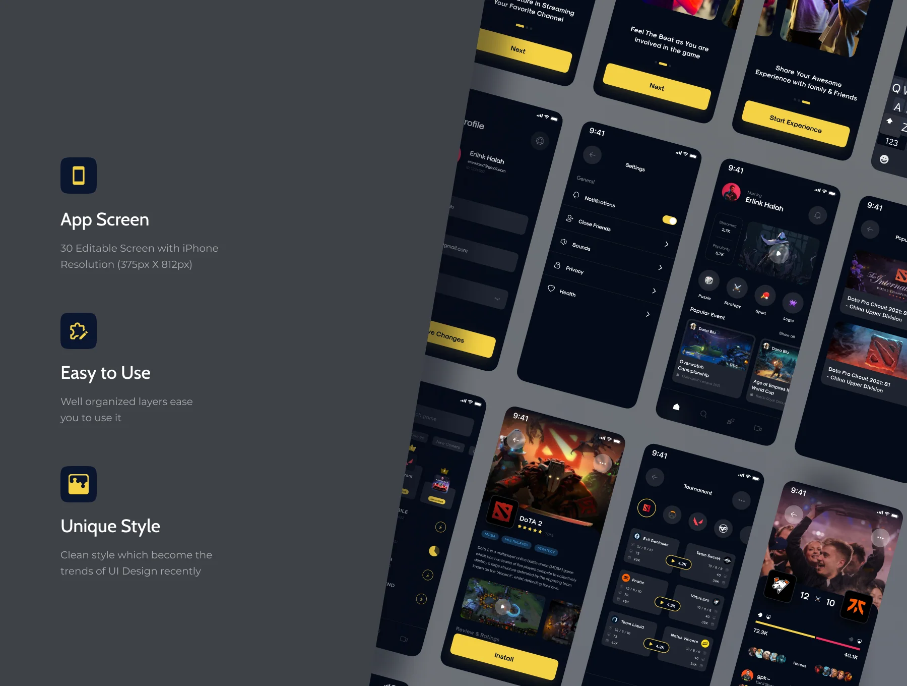 PlayZone - Game Center Apps UI KIT 3