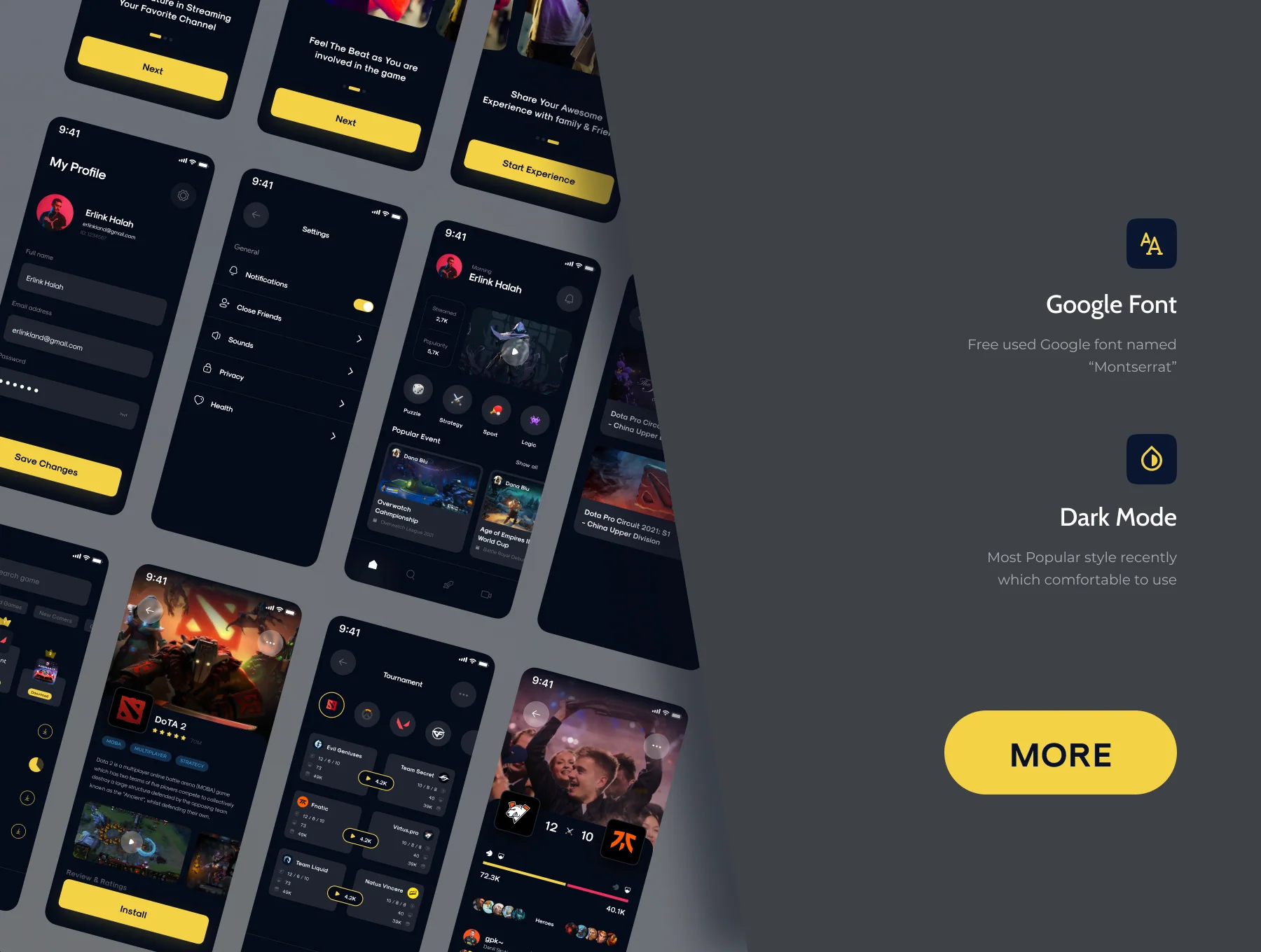 PlayZone - Game Center Apps UI KIT 4
