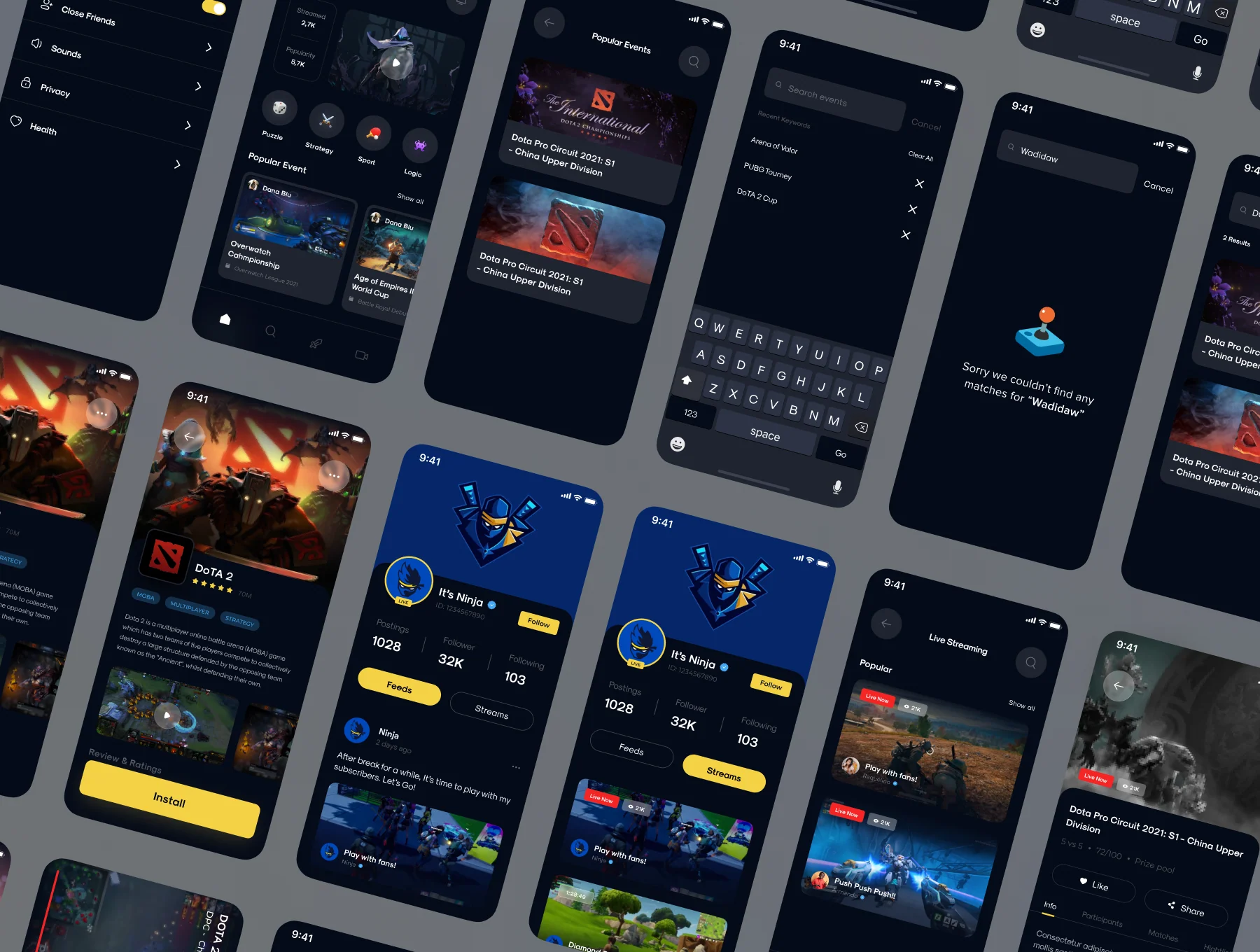 PlayZone - Game Center Apps UI KIT 5