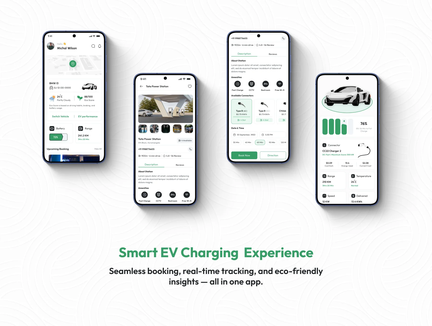 PlugNpark - EV Charging & Parking App UI Kit 3