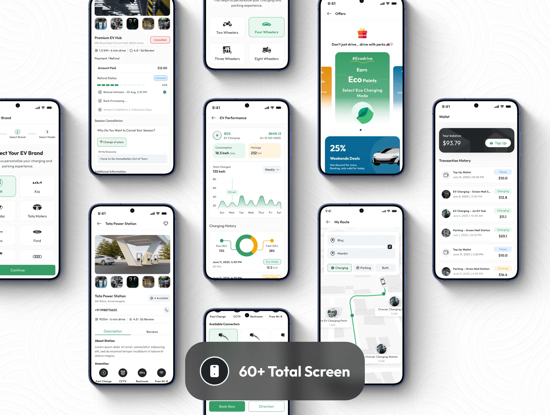 PlugNpark - EV Charging & Parking App UI Kit 7