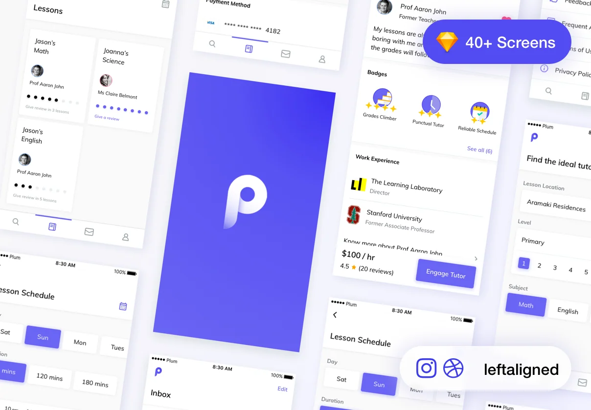 Plum iOS UI Kit