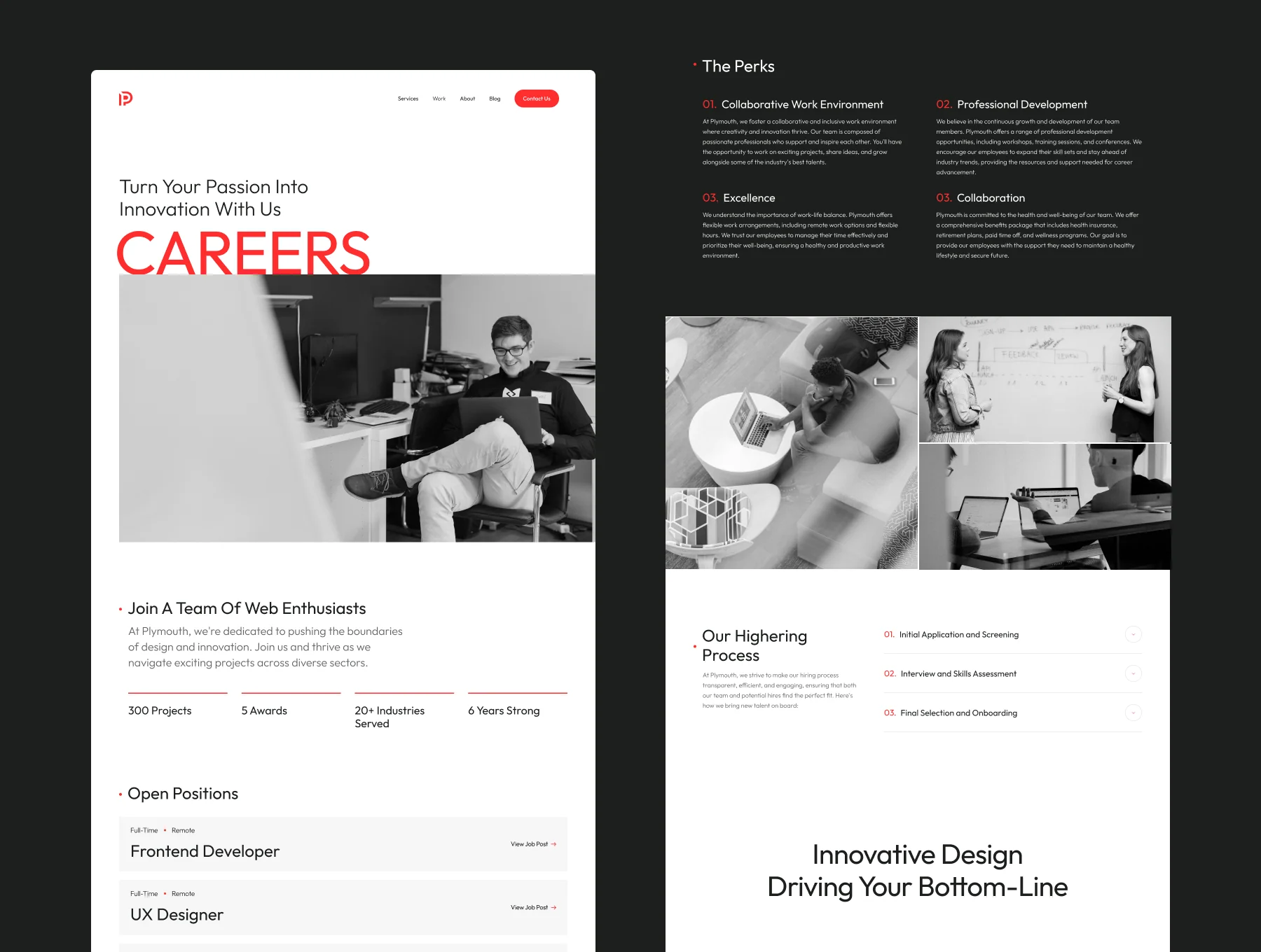 Plymouth - Agency Figma Template 6