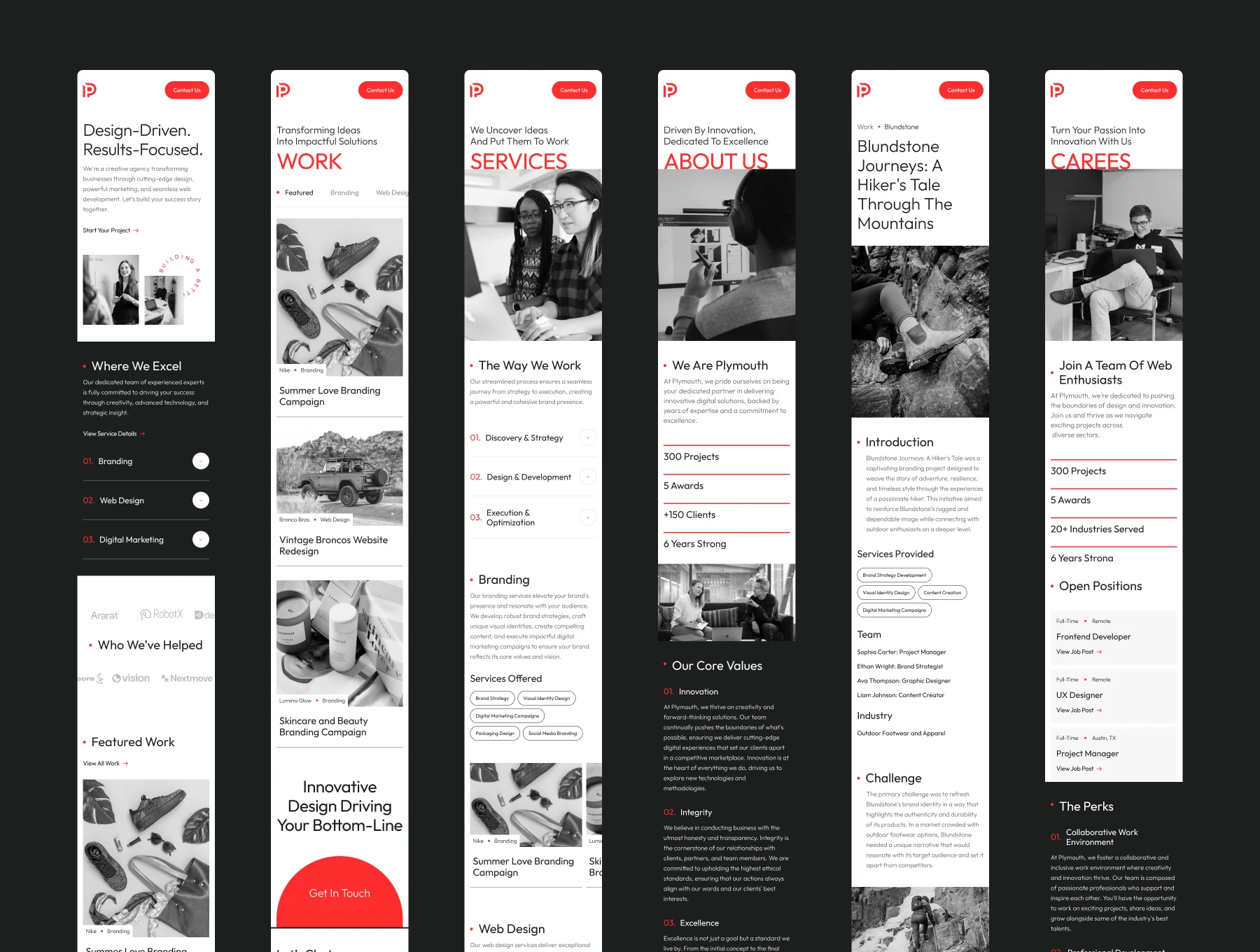 Plymouth - Agency Figma Template 8