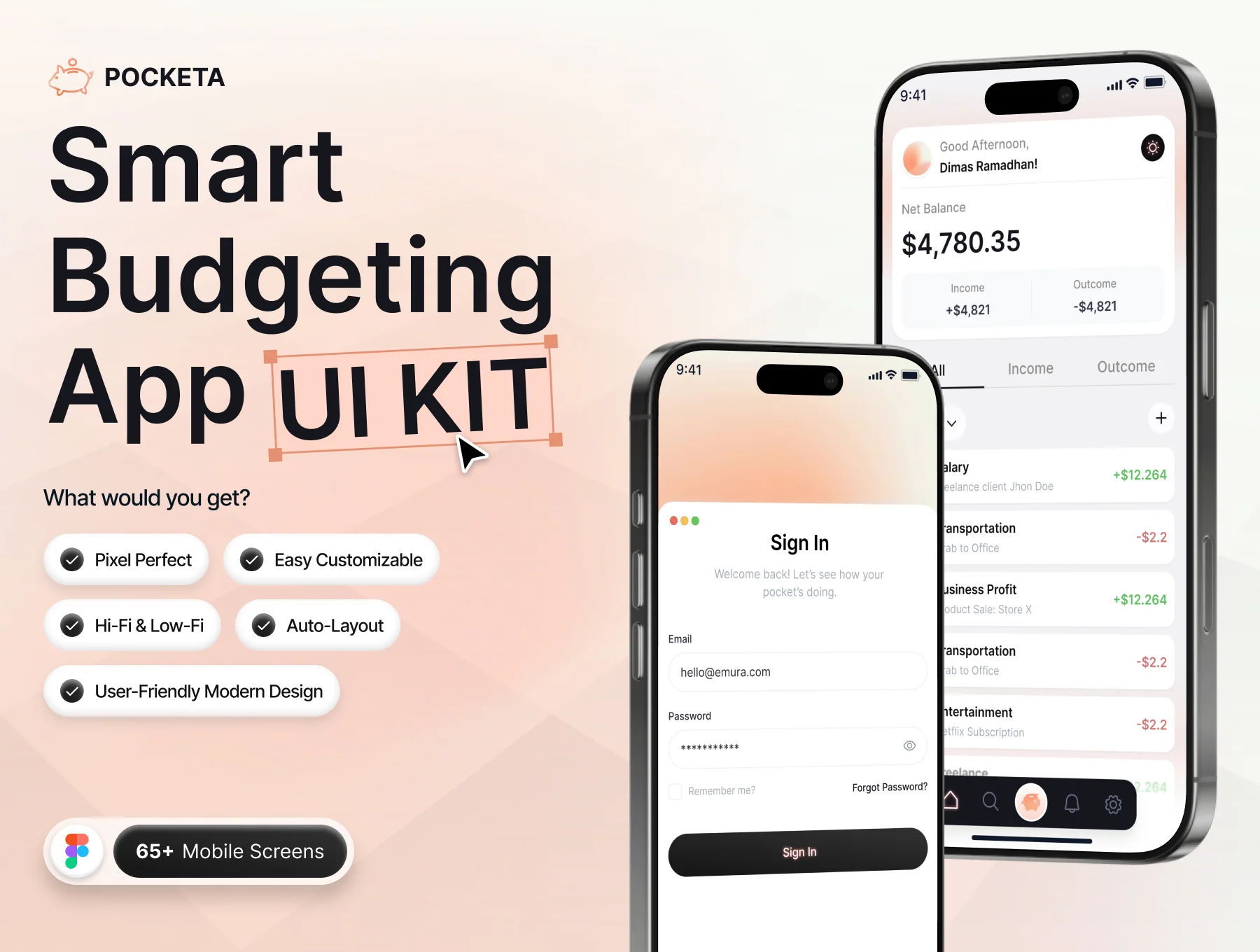 Pocketa - Money Pocket Management