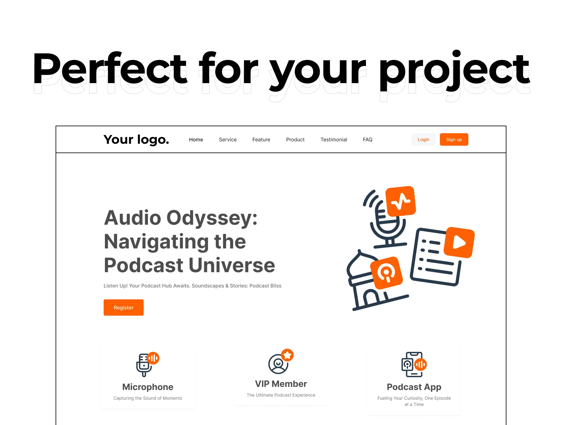 Podcast Icon Set 4