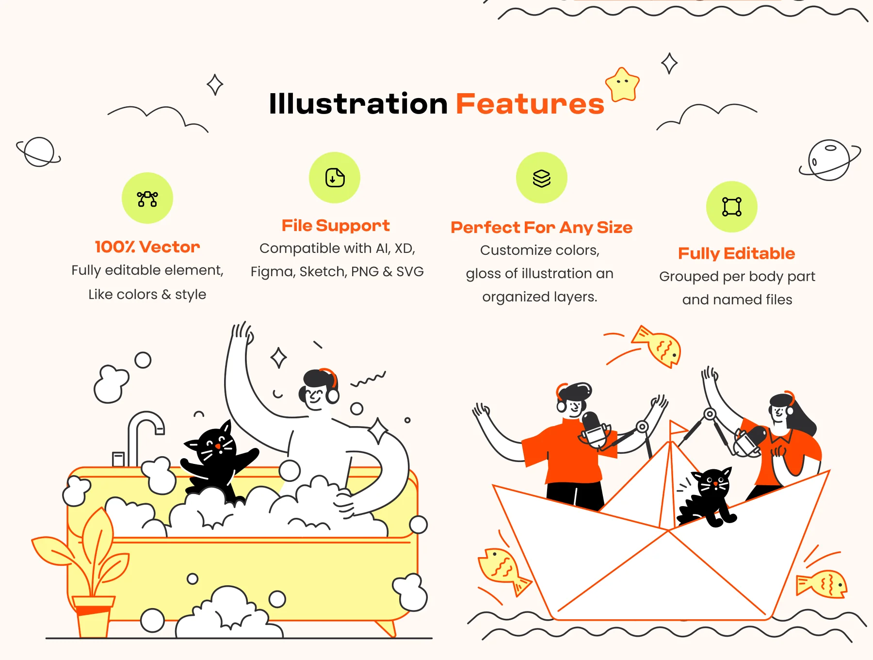 Podcast Illustration pack 5