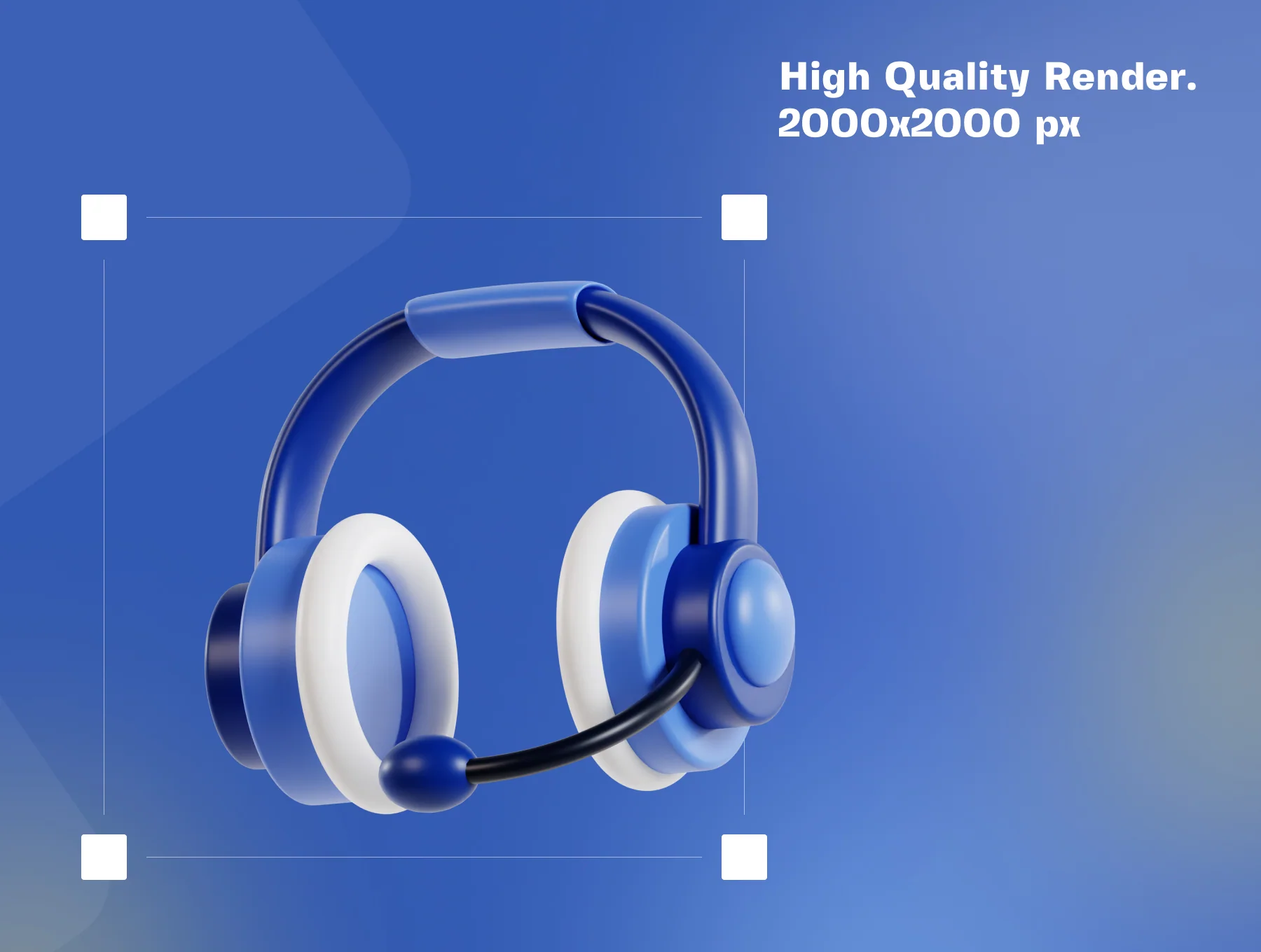 Podcast & Live Streaming 3D Icon Pack 3