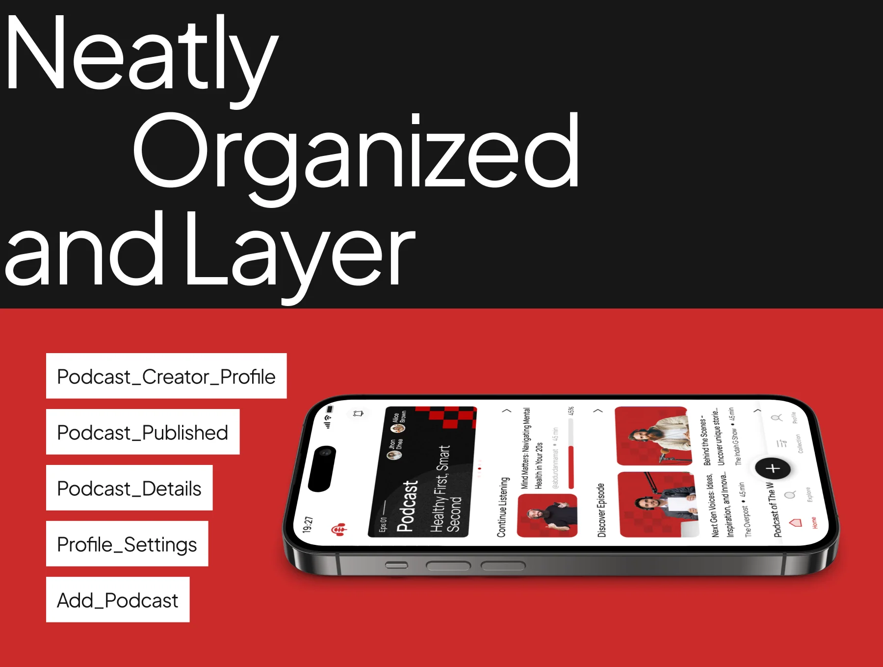 Podcast Mobile App UI Kit V.2 4