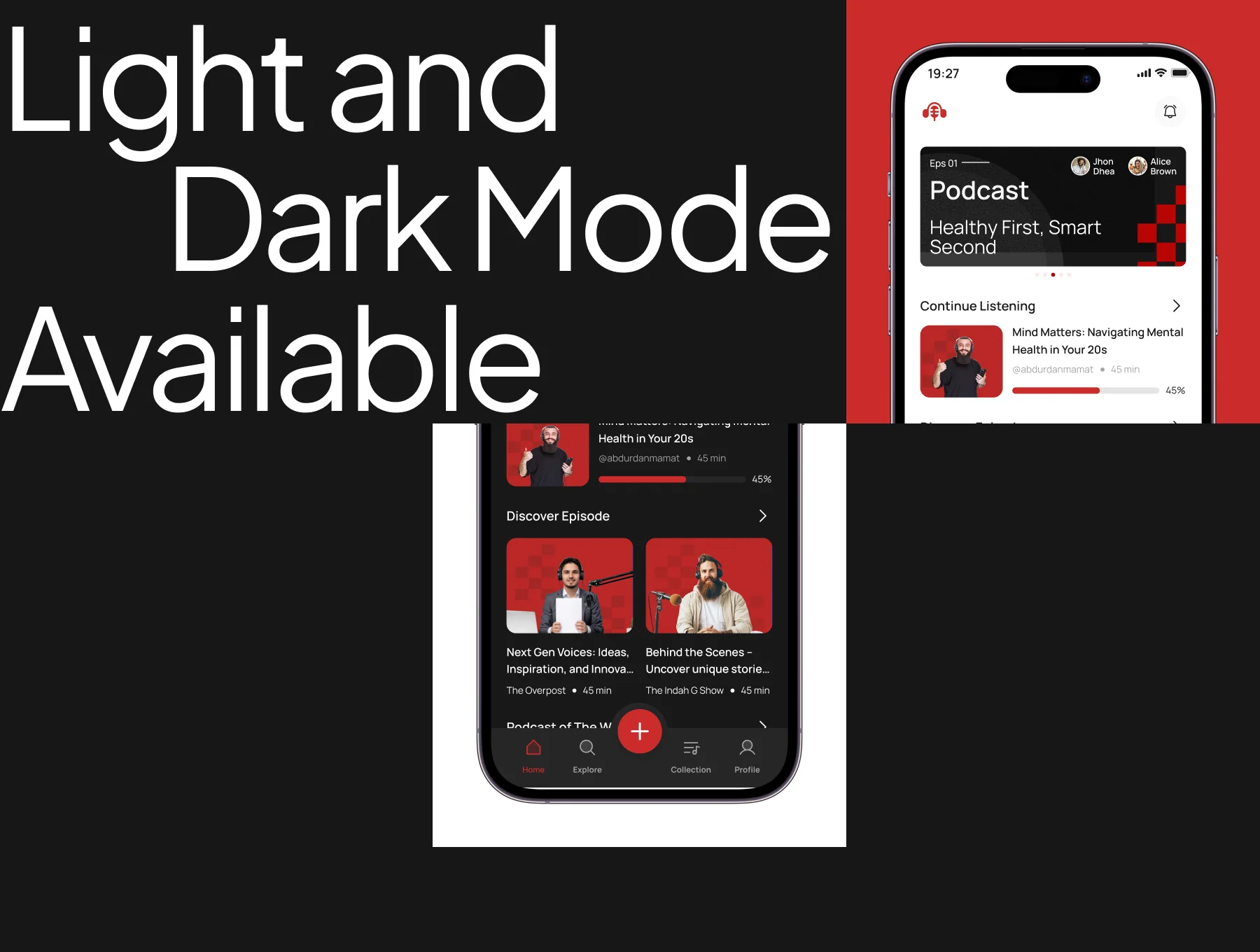Podcast Mobile App UI Kit V.2 6