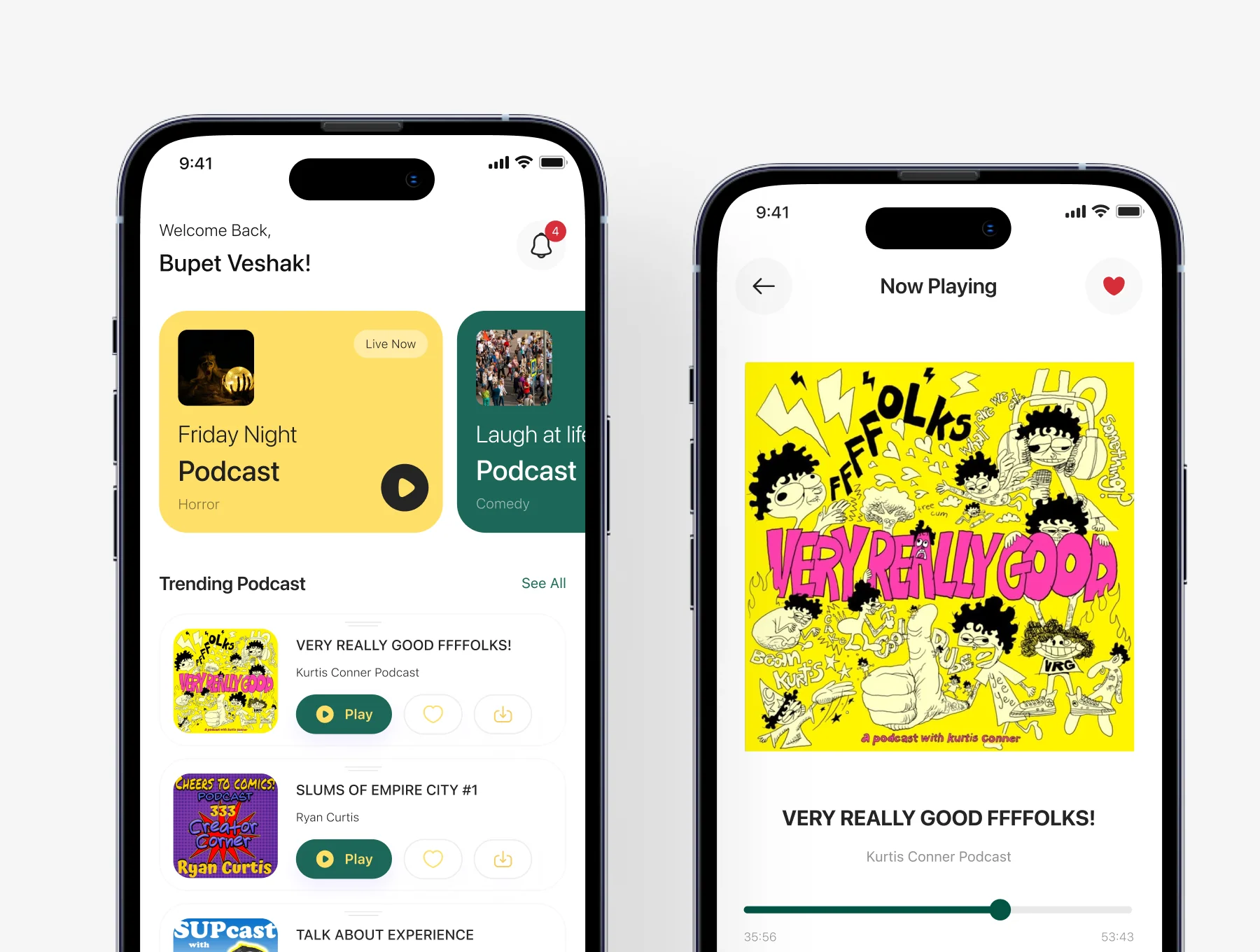 Poddo - Podcast Live Mobile App 5