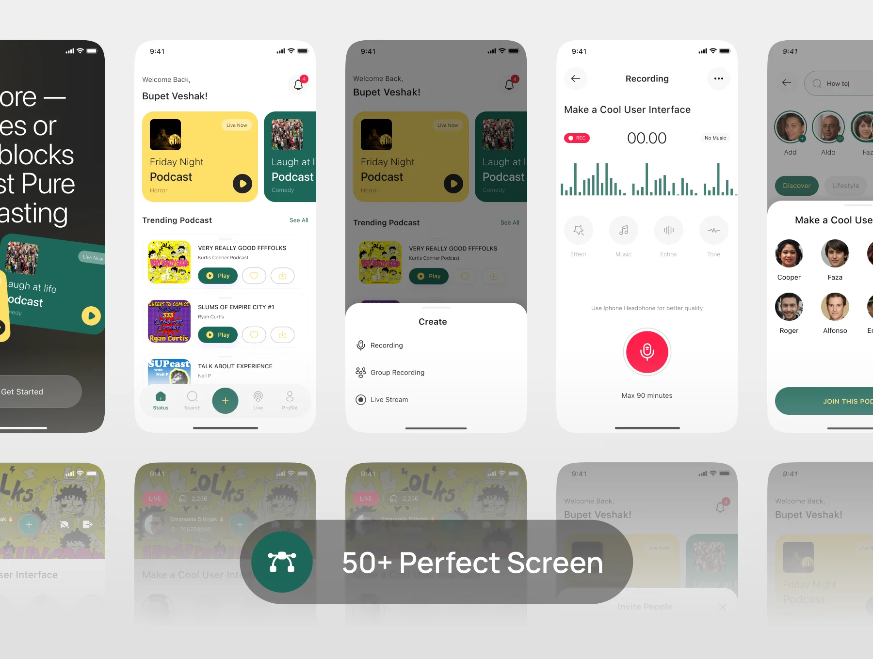 Poddo - Podcast Live Mobile App 6