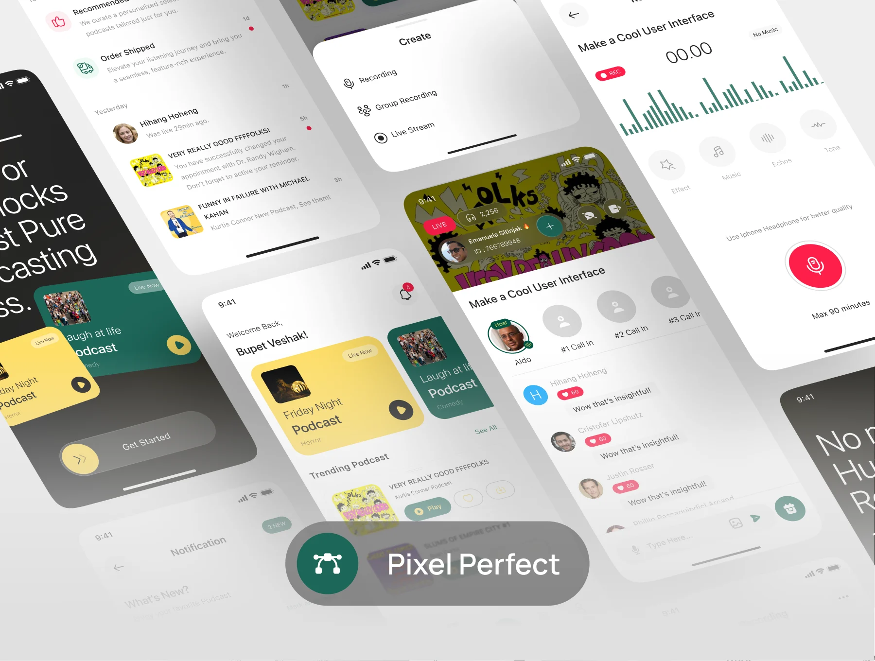 Poddo - Podcast Live Mobile App 7